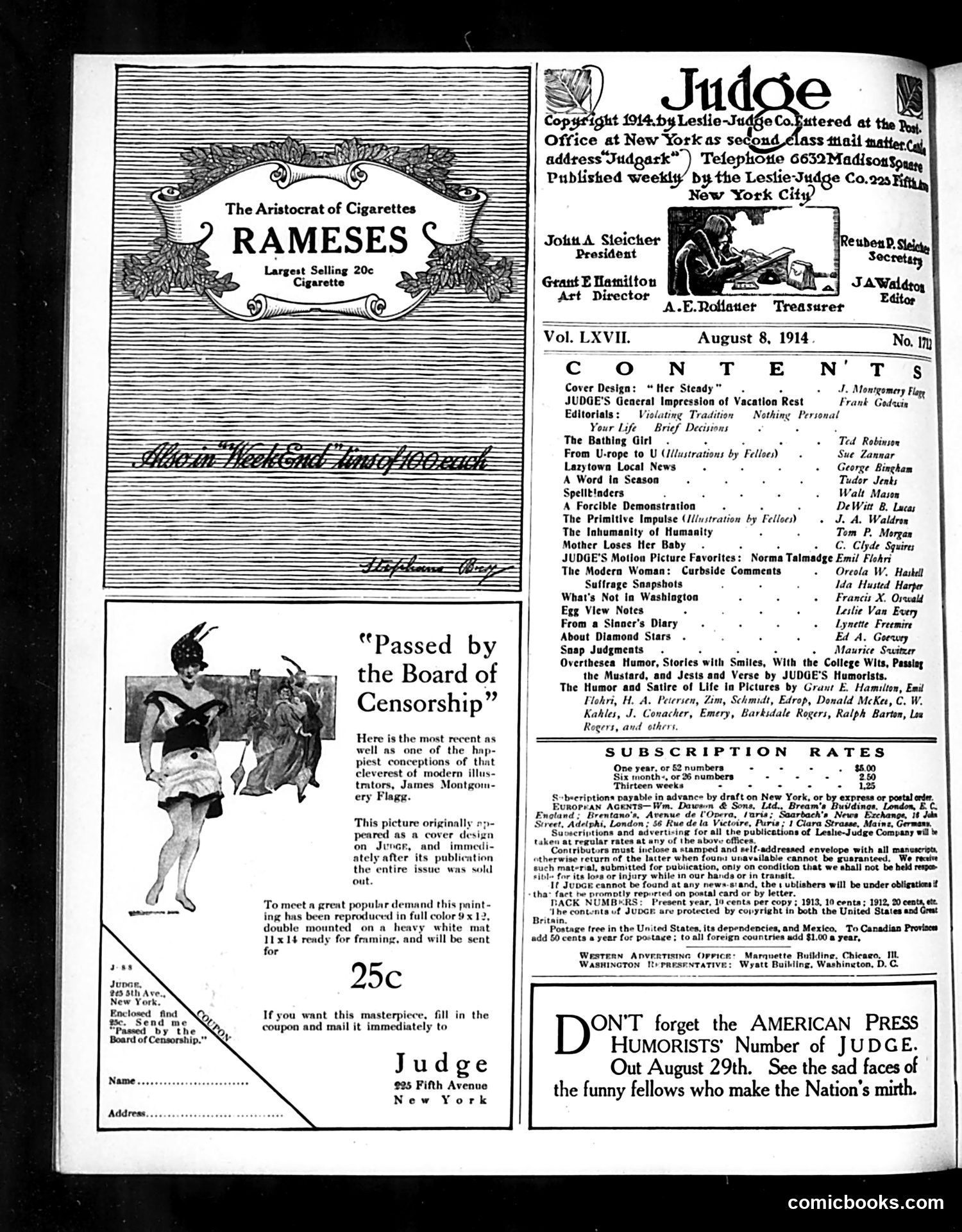 Judge — August 8, 1914 — page 2