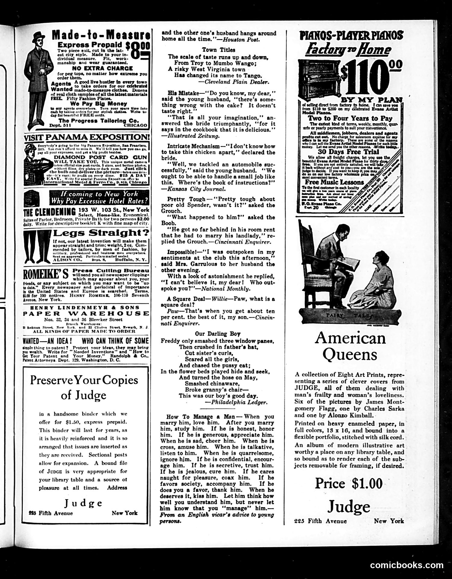 Judge — August 8, 1914 — page 23