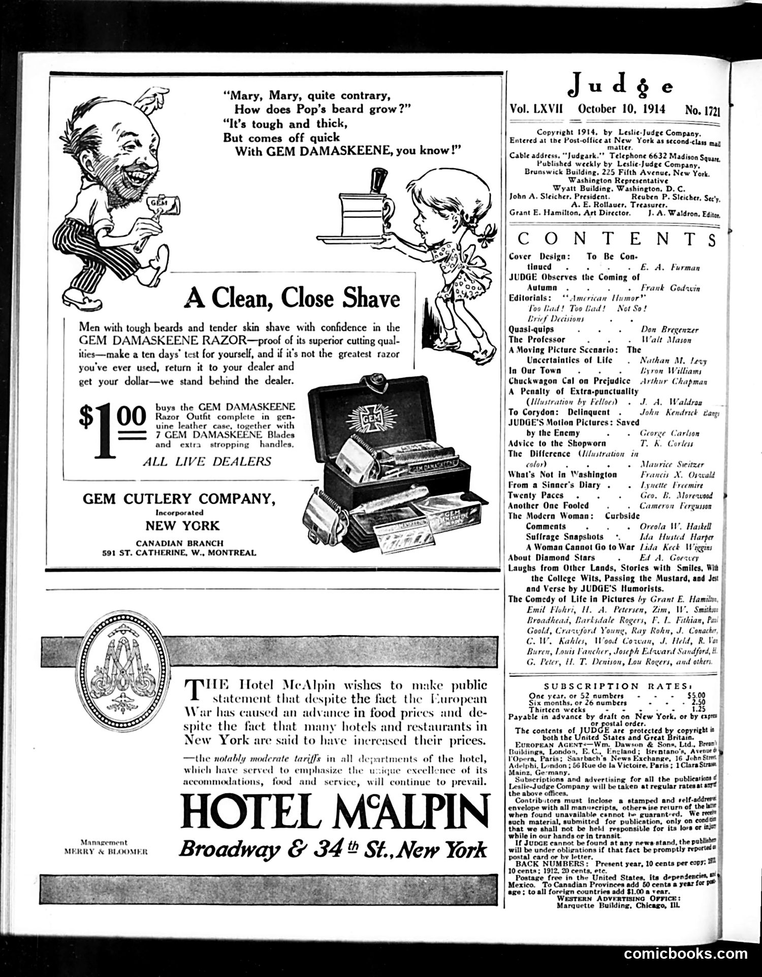 Judge — October 10, 1914 — page 2