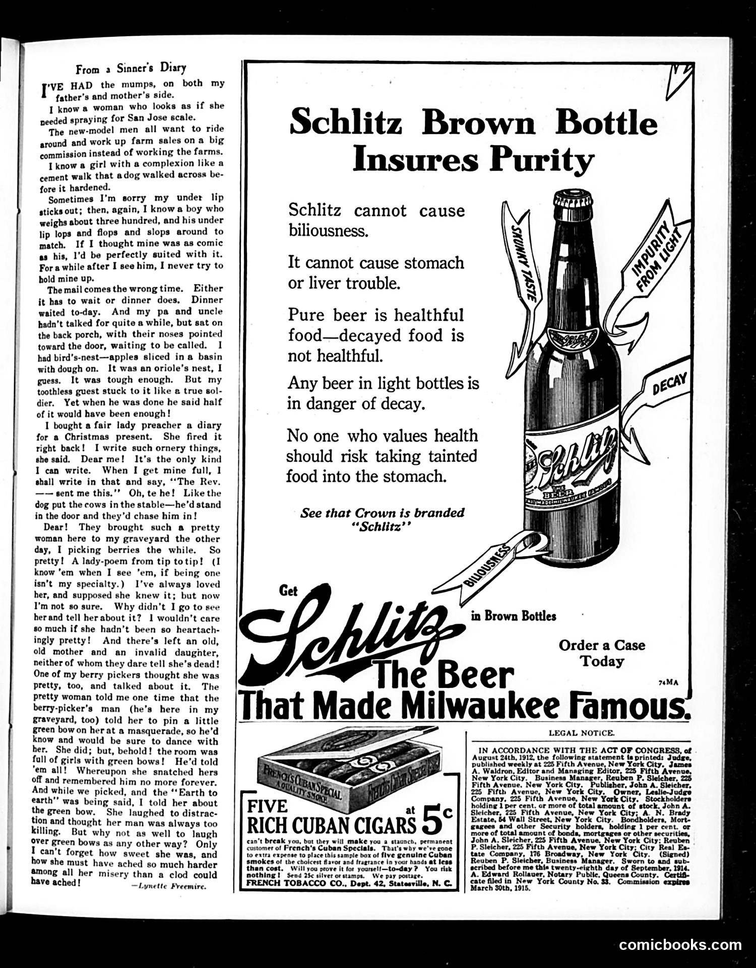 Judge — October 24, 1914 — page 17