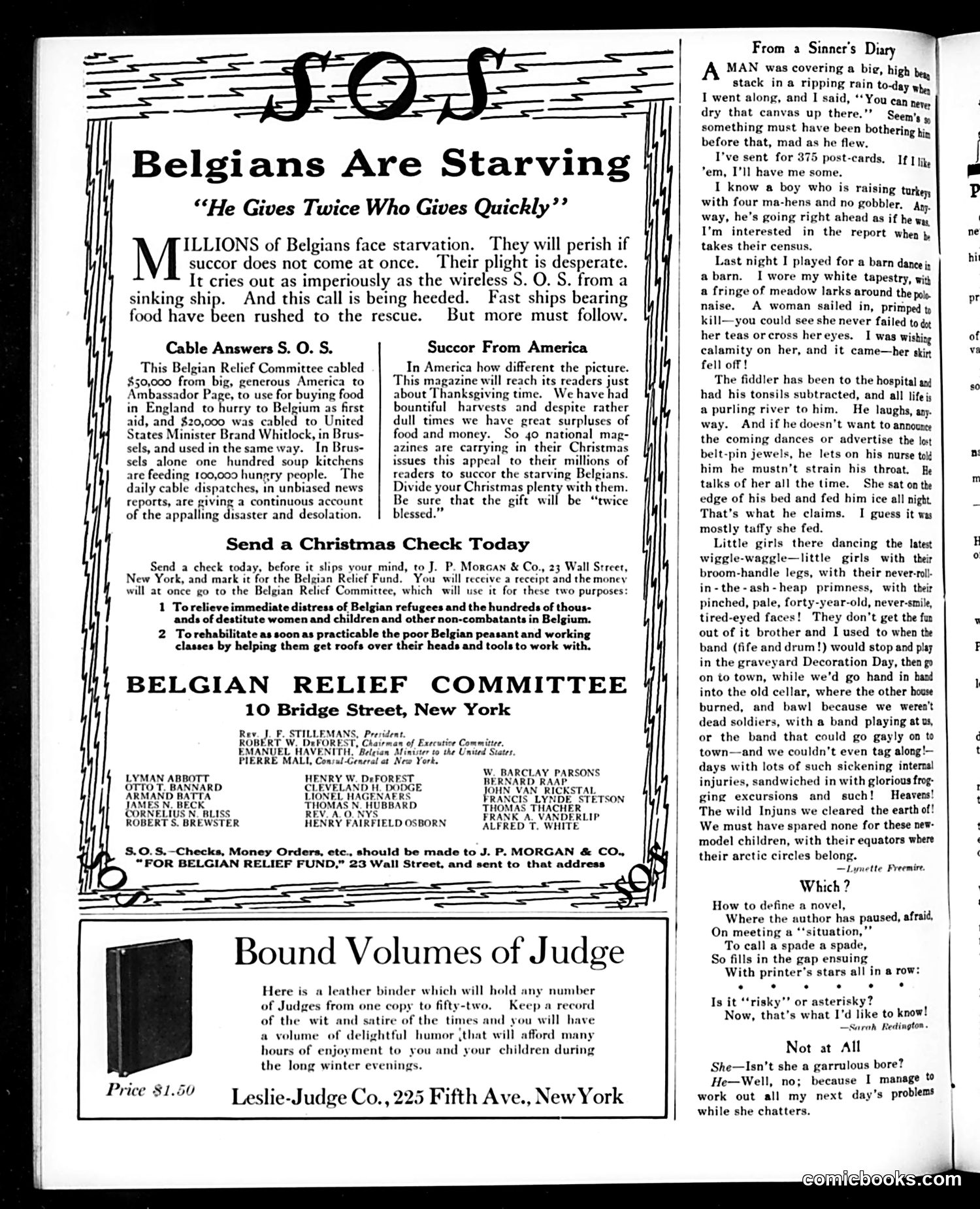 Judge — November 28, 1914 — page 18