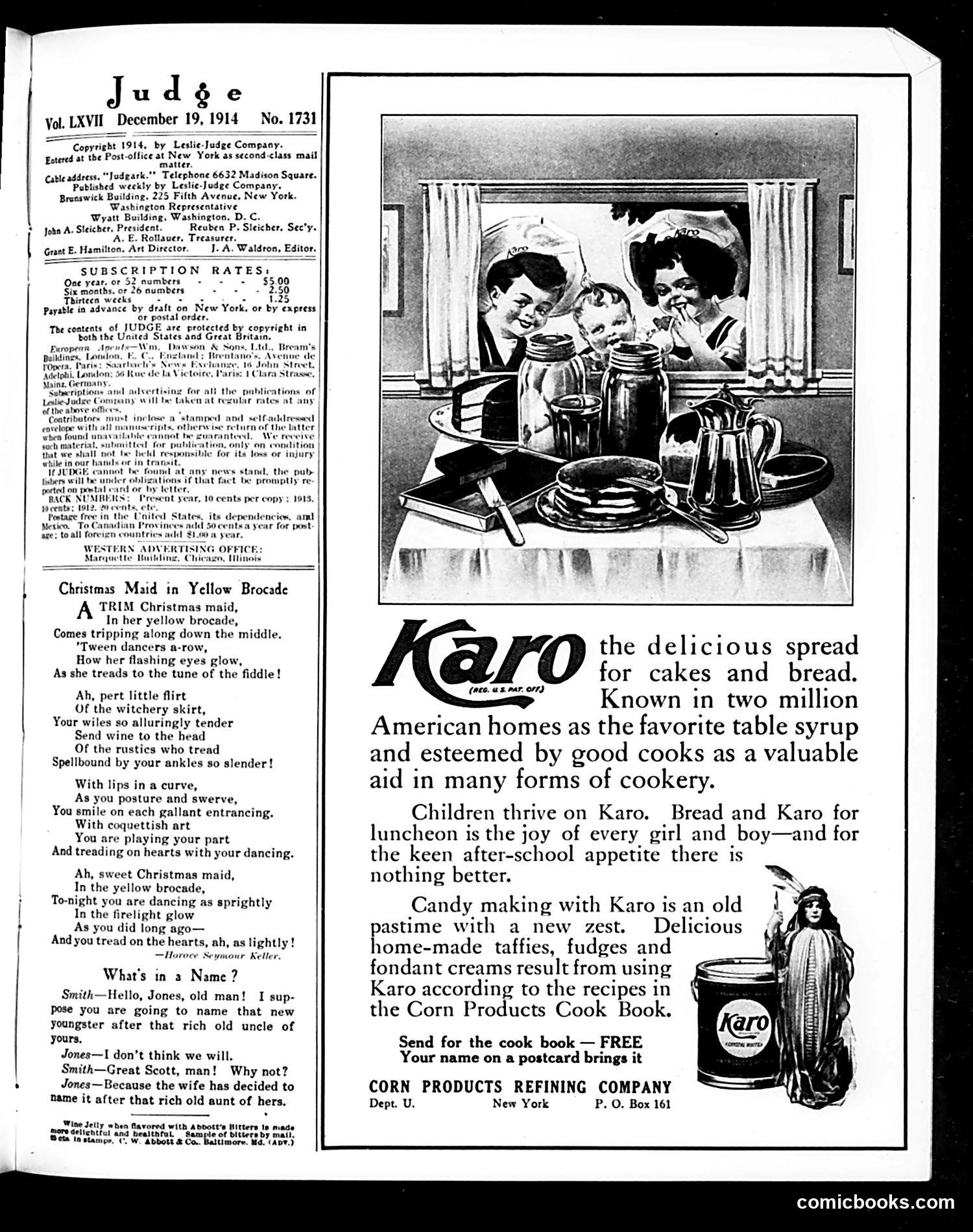 Judge — December 19, 1914 — page 19