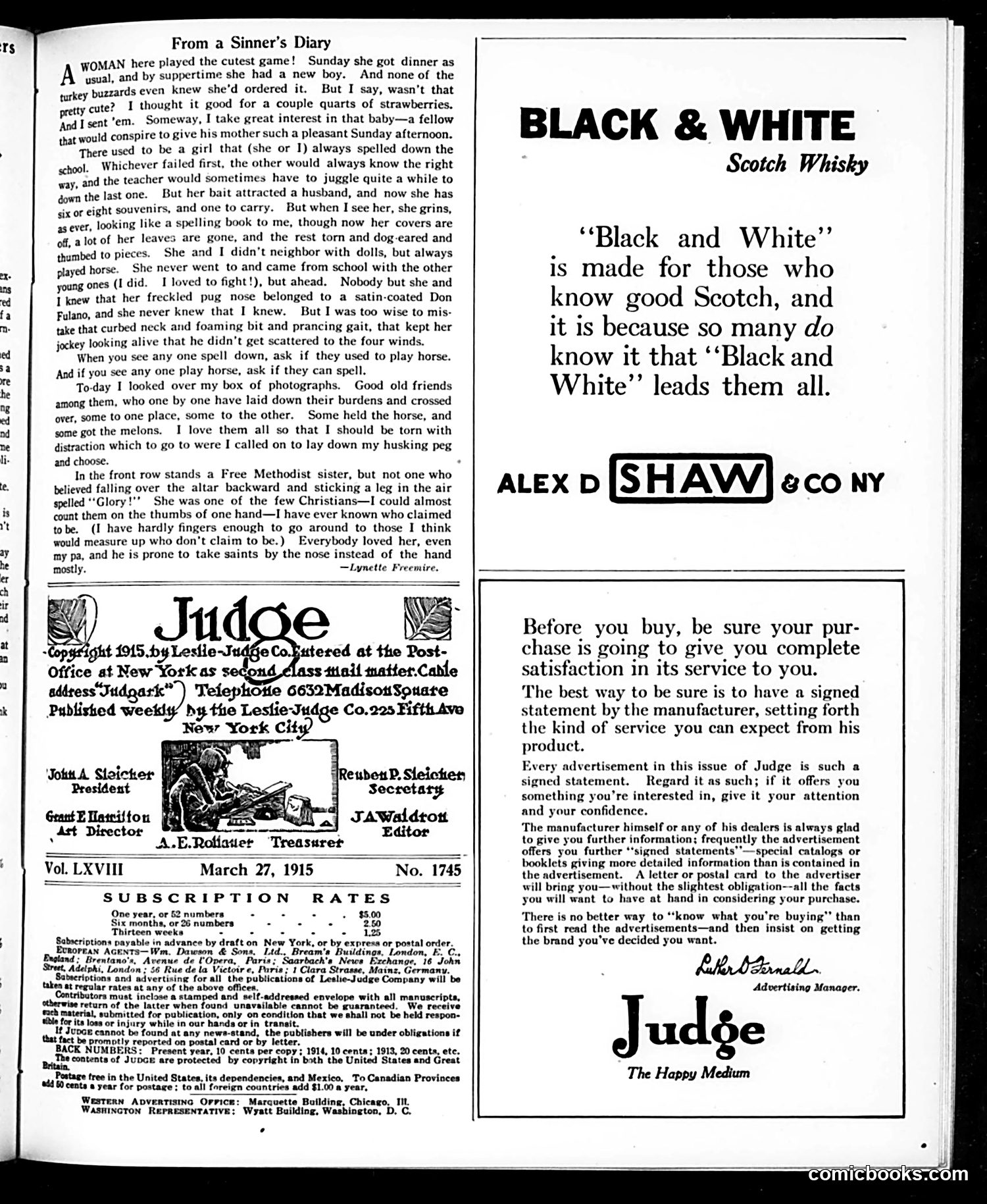 Judge — March 27, 1915 — page 19