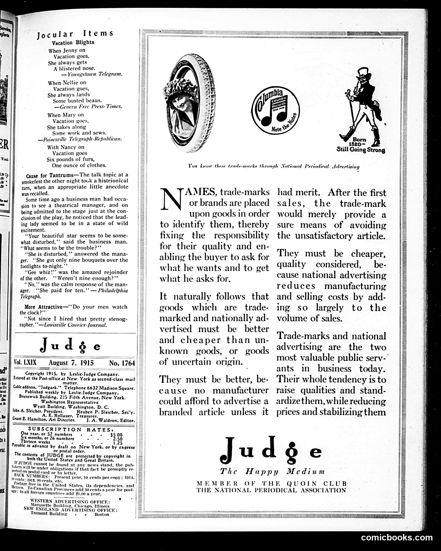 Judge — August 7, 1915 — page 27