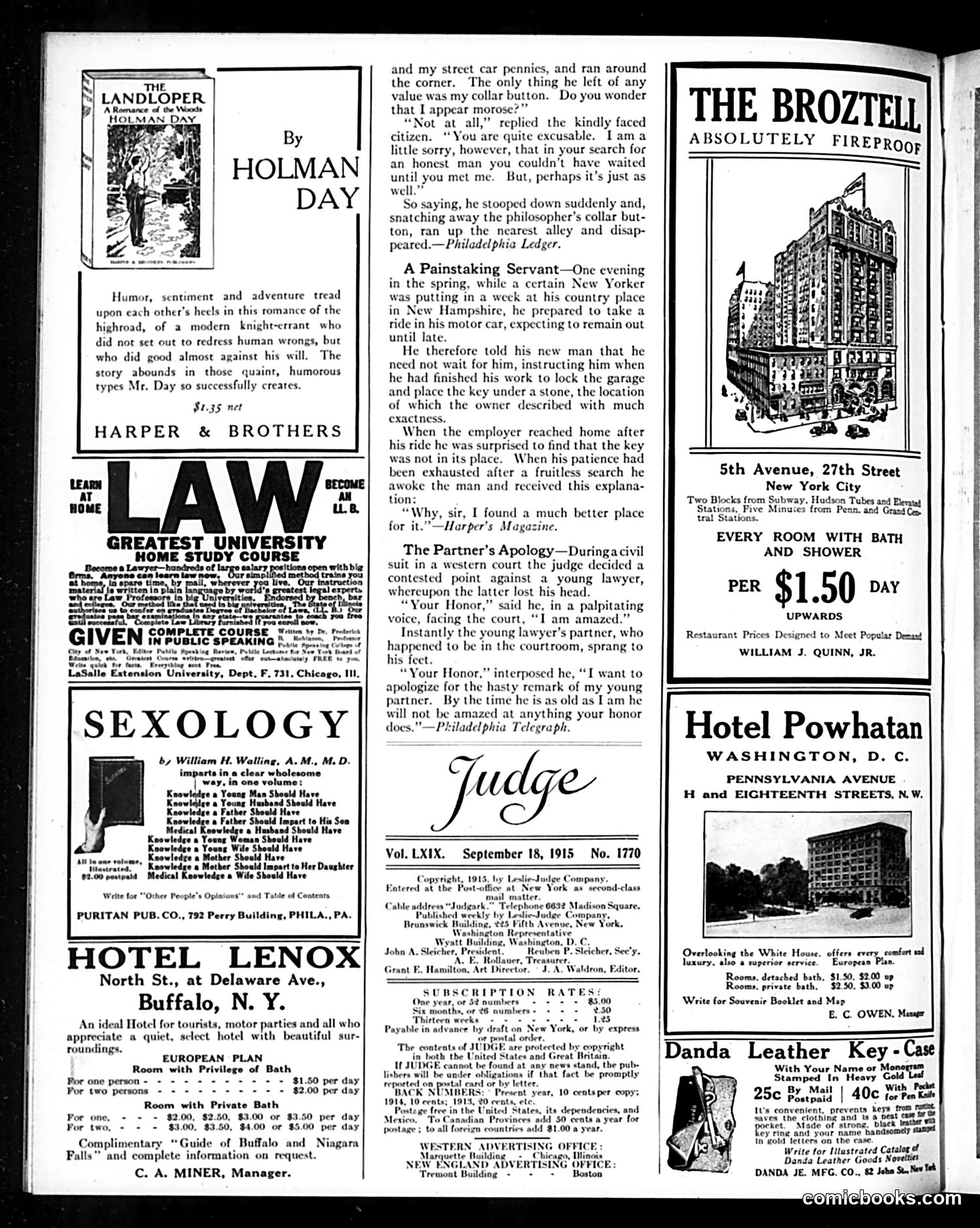 Judge — September 18, 1915 — page 26