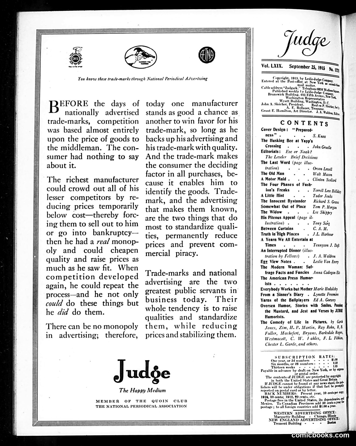 Judge — September 25, 1915 — page 2
