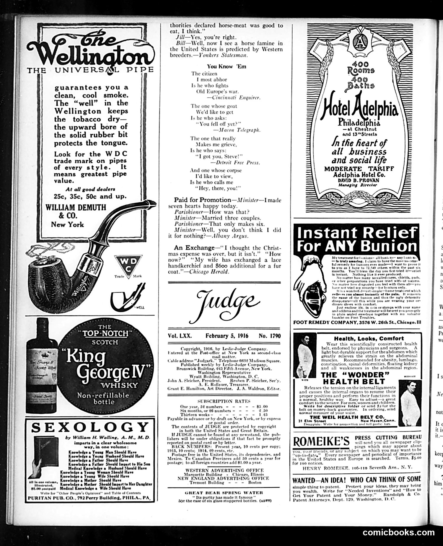 Judge — February 5, 1916 — page 24