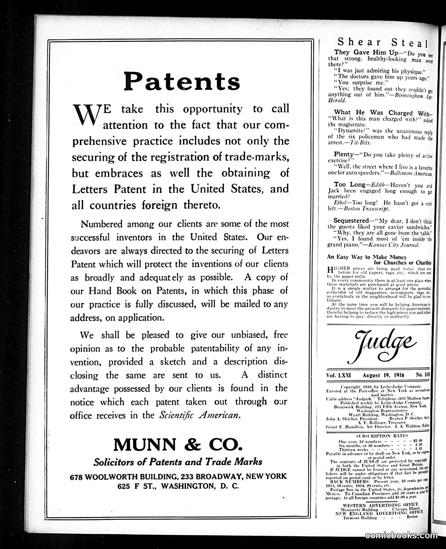 Judge — August 19, 1916 — page 26