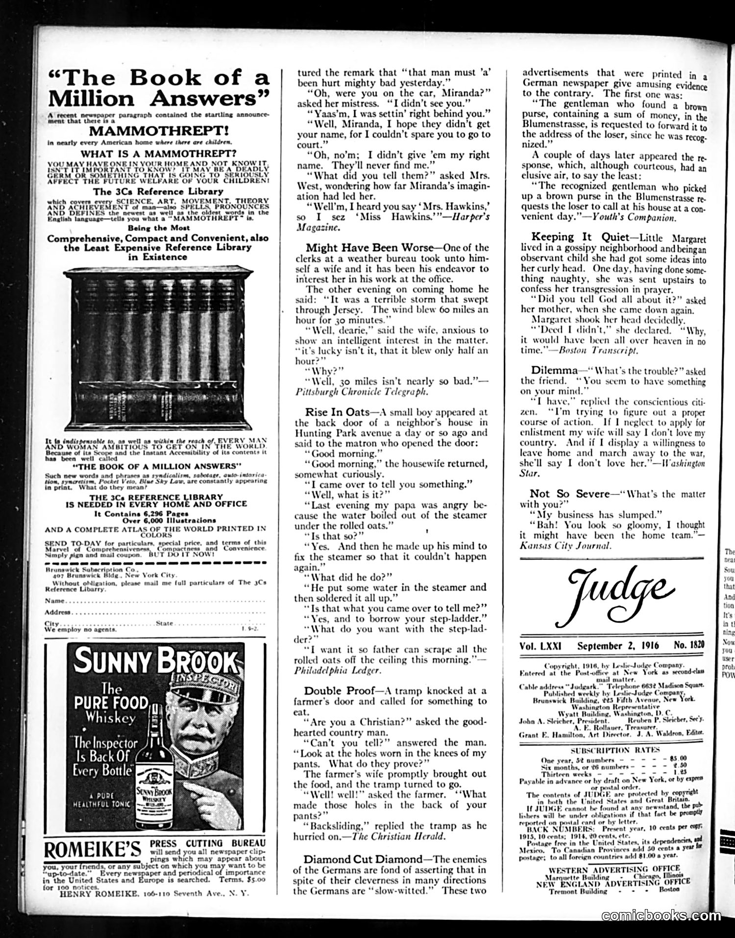 Judge — September 2, 1916 — page 26