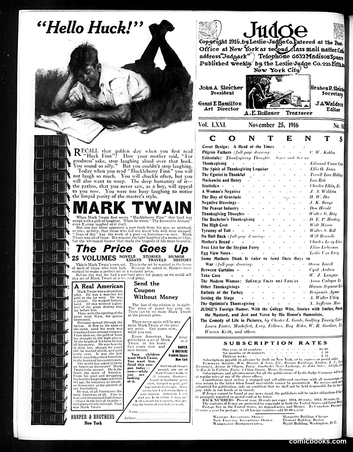 Judge — November 25, 1916 — page 2