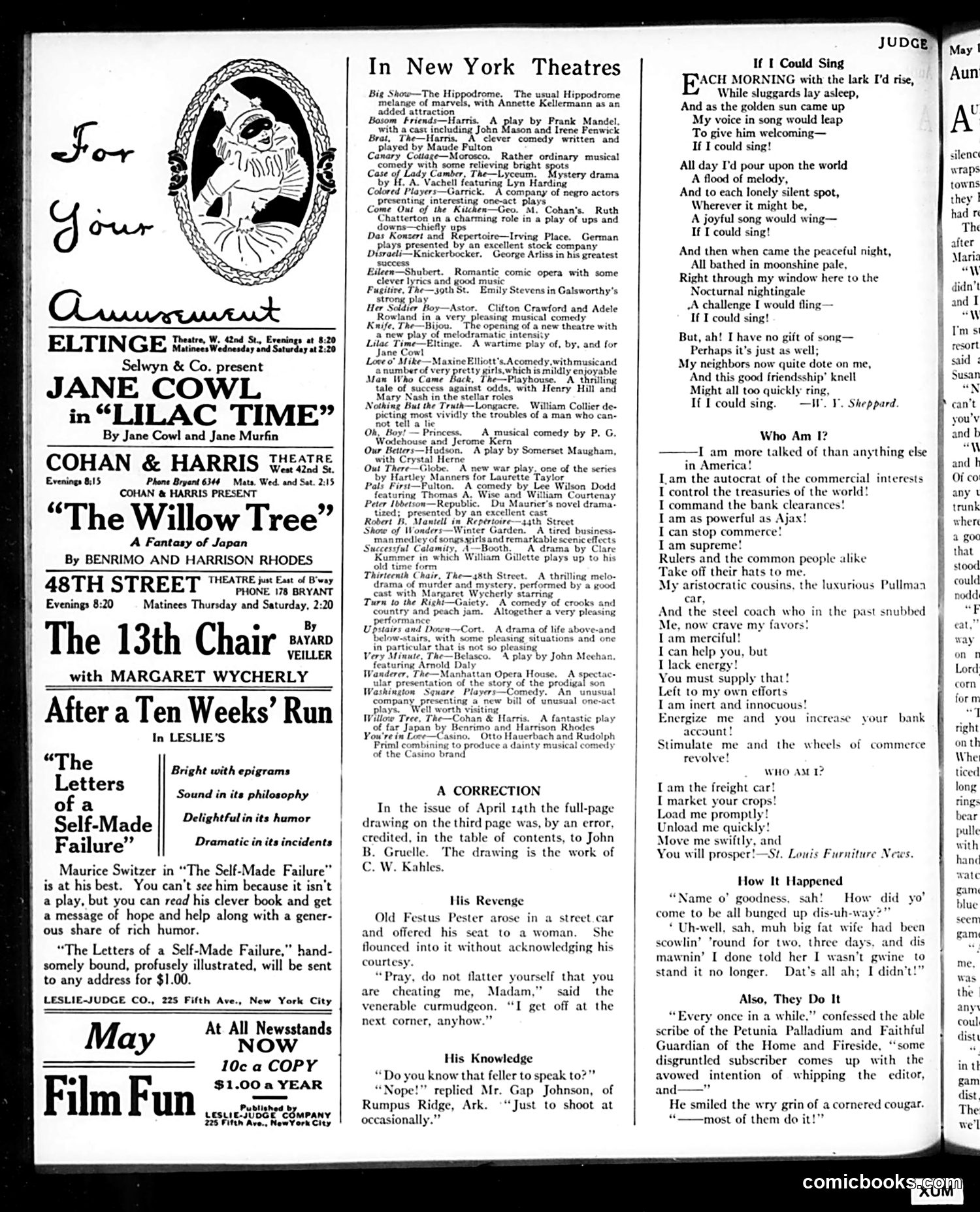 Judge — May 12, 1917 — page 20