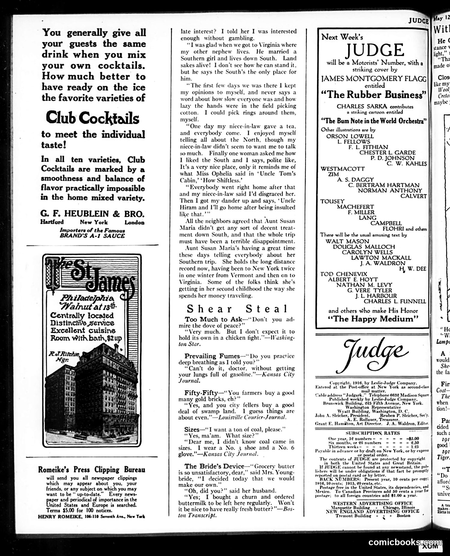 Judge — May 12, 1917 — page 22