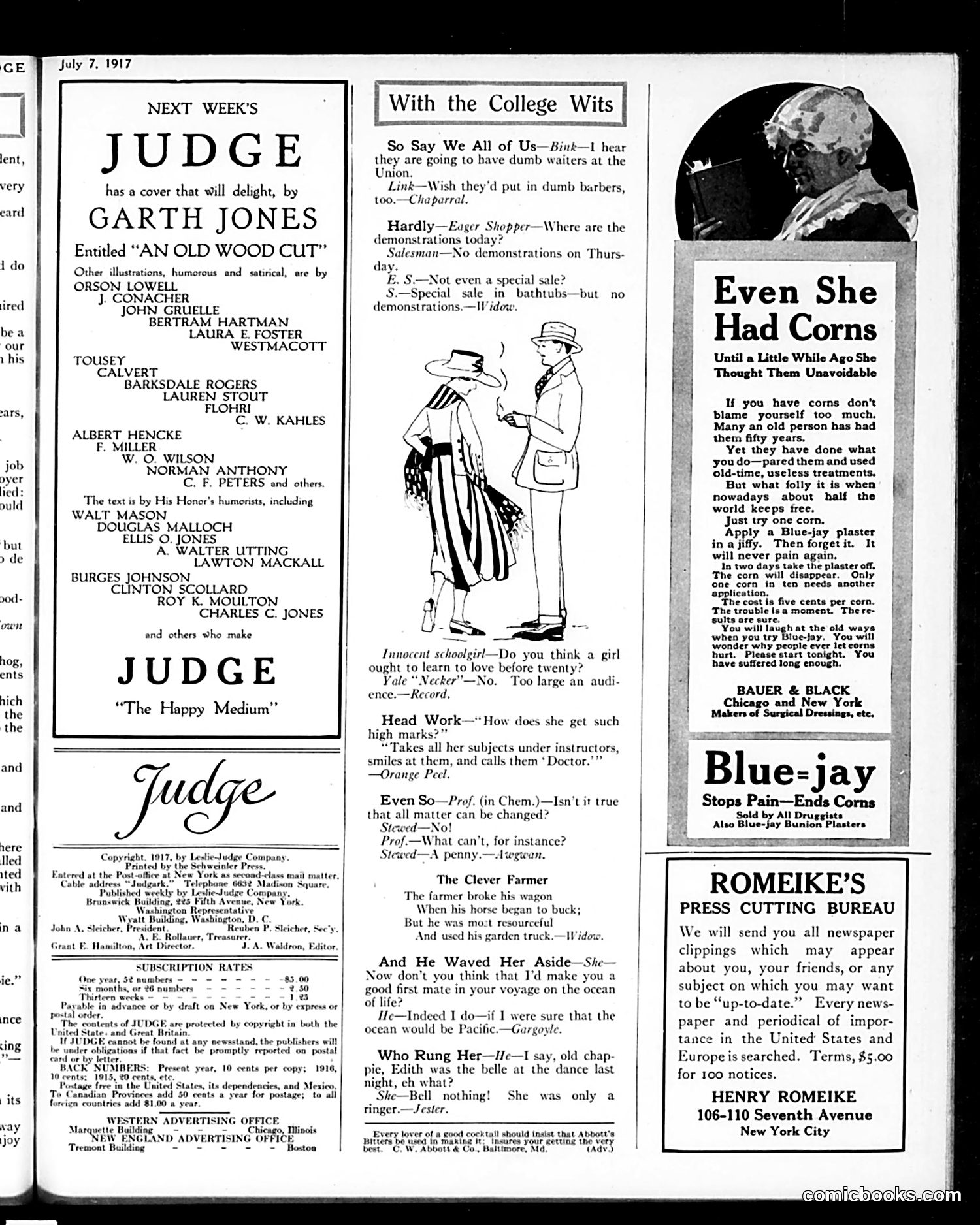 Judge — July 7, 1917 — page 25