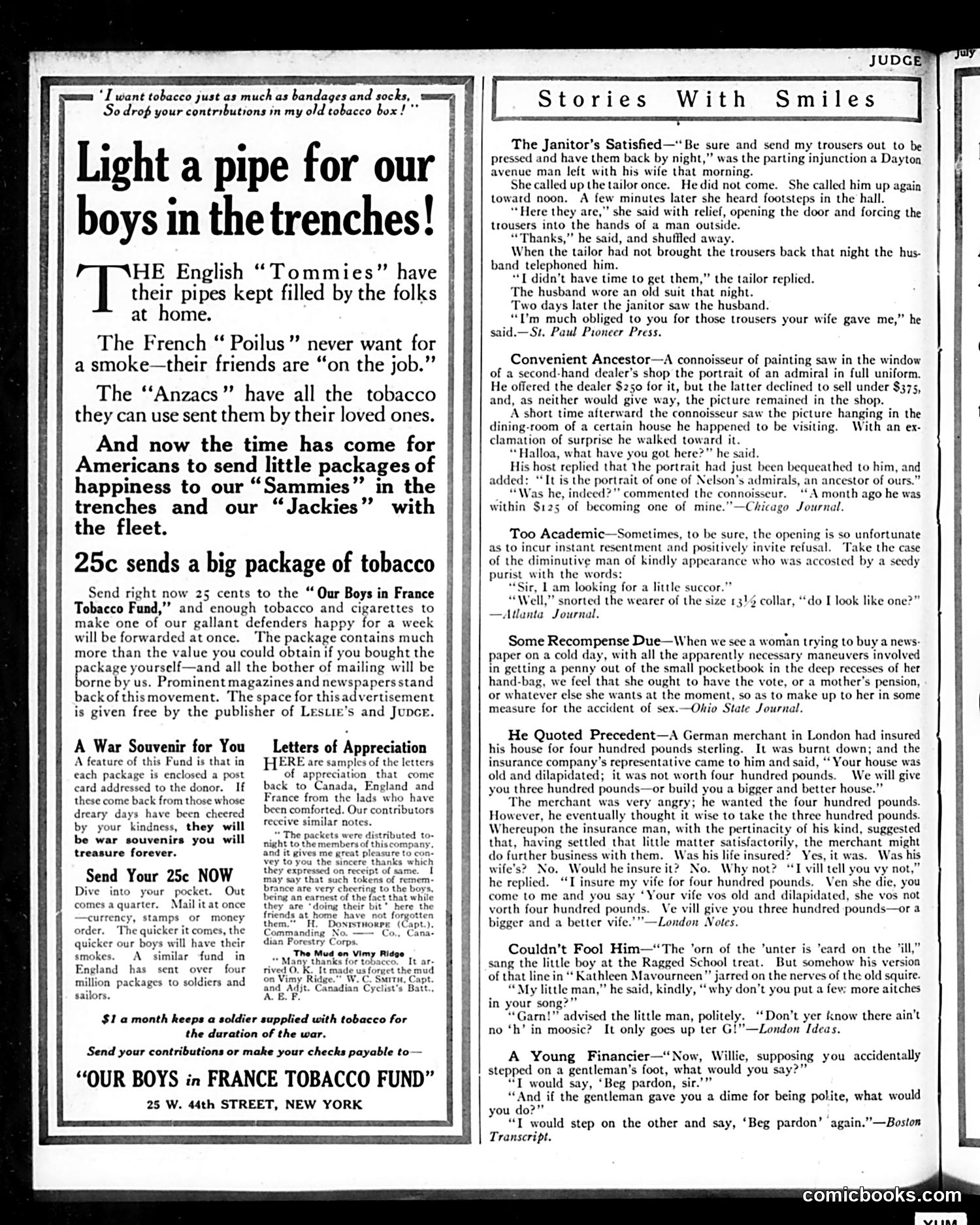 Judge — July 28, 1917 — page 26