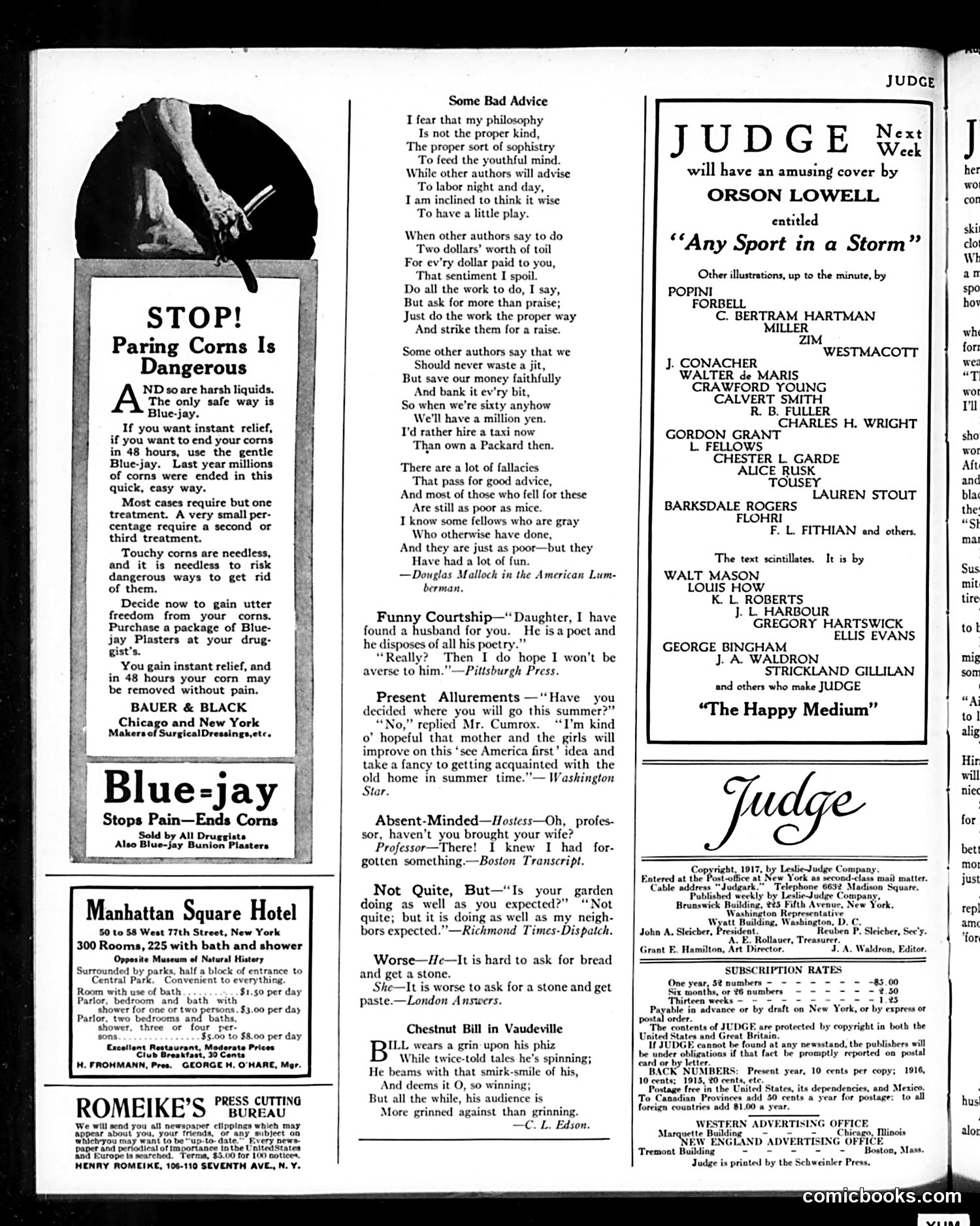 Judge — August 4, 1917 — page 22