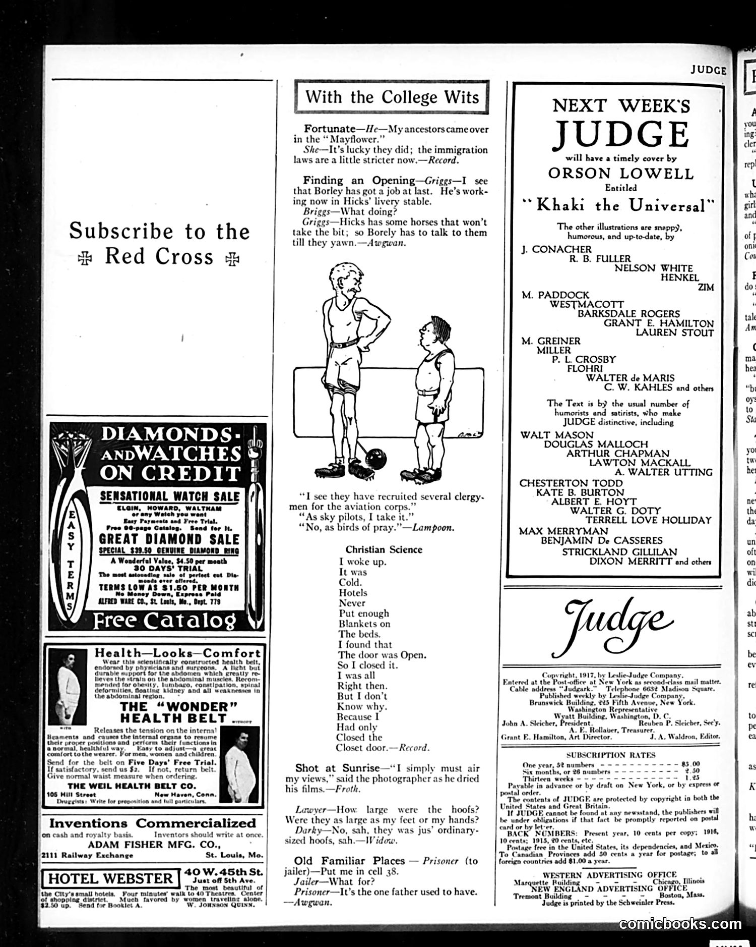 Judge — September 29, 1917 — page 22