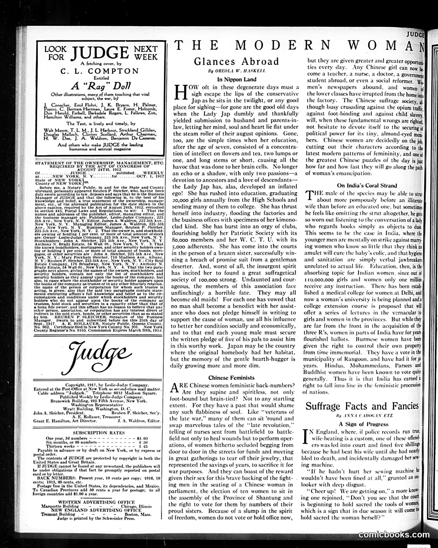 Judge — October 13, 1917 — page 26