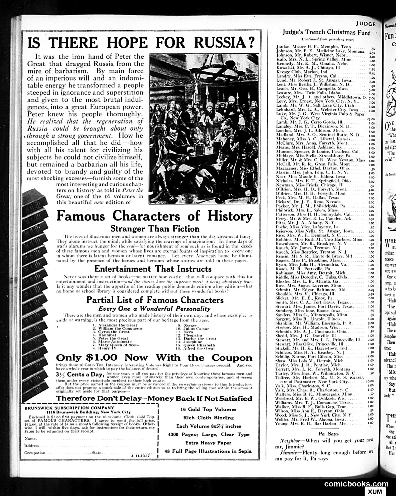 Judge — November 10, 1917 — page 20