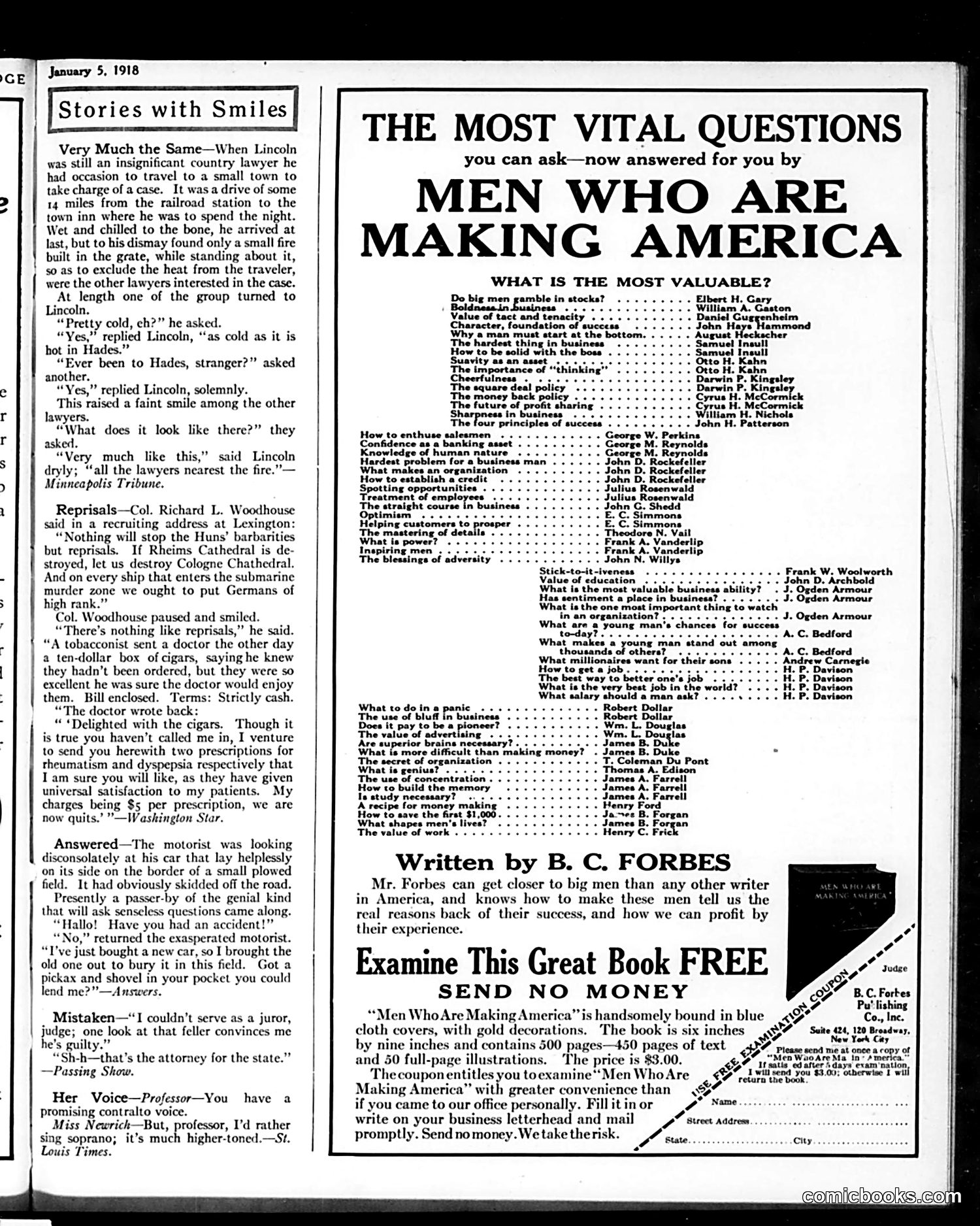 Judge — January 5, 1918 — page 25