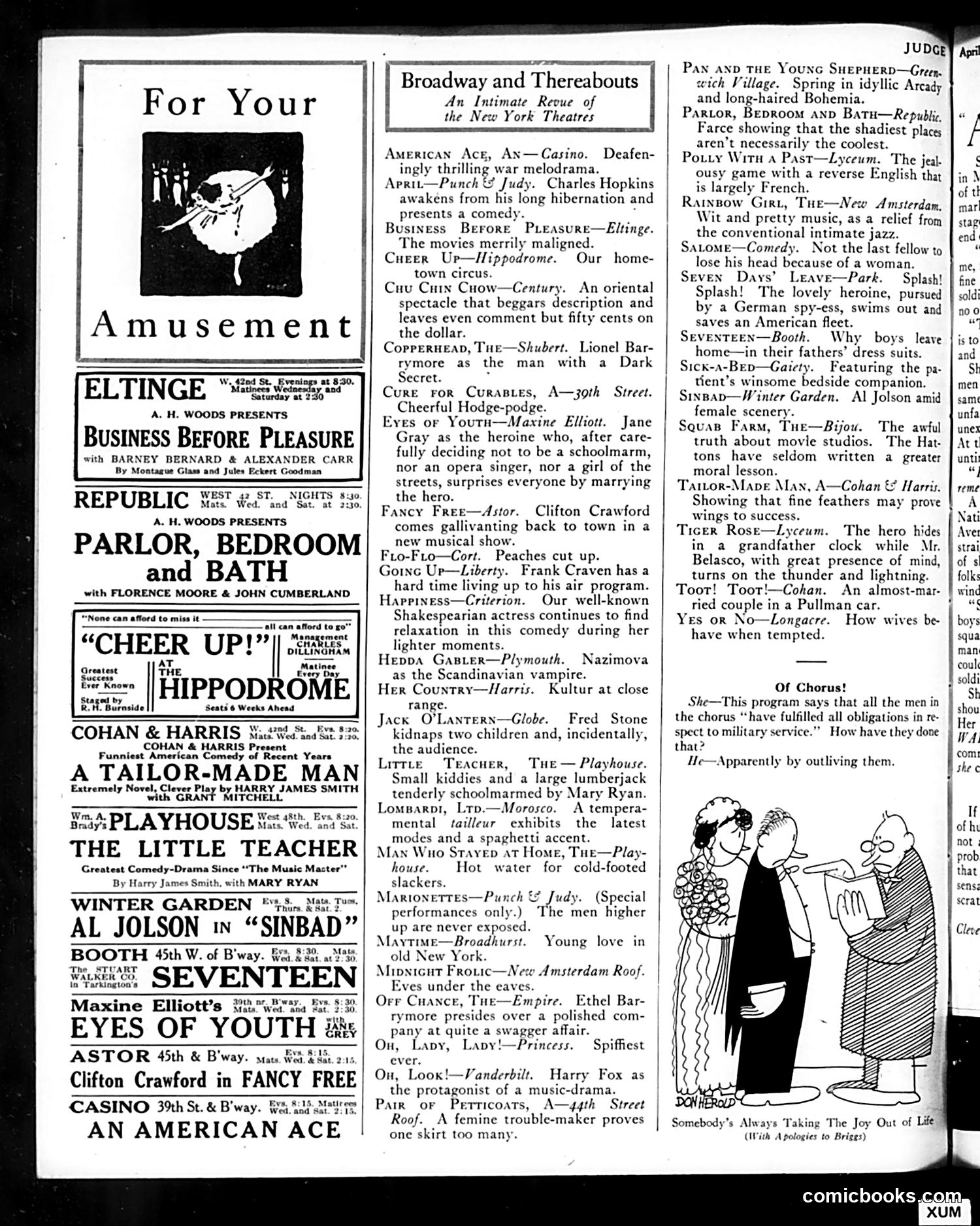 Judge — April 20, 1918 — page 28