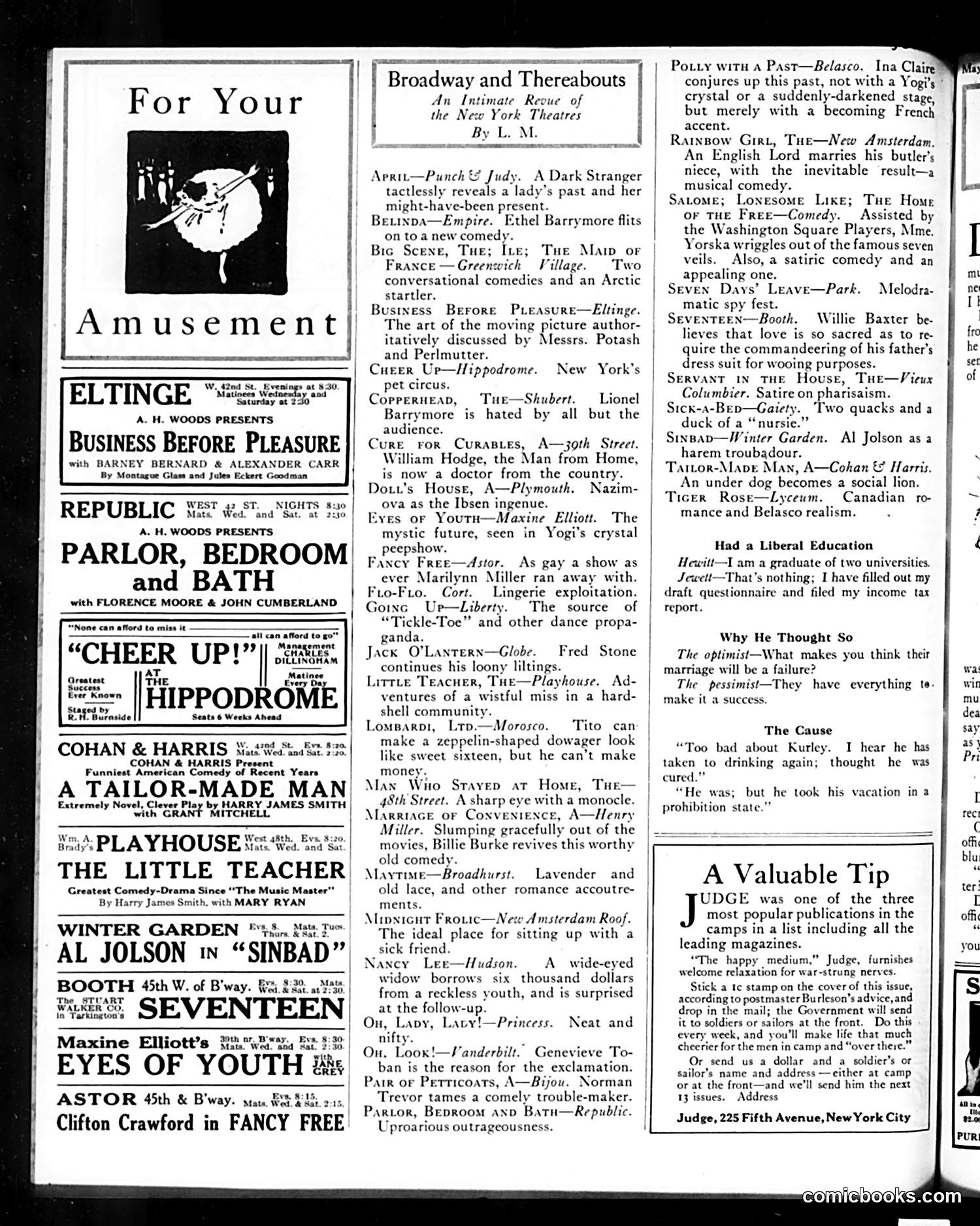 Judge — May 11, 1918 — page 28
