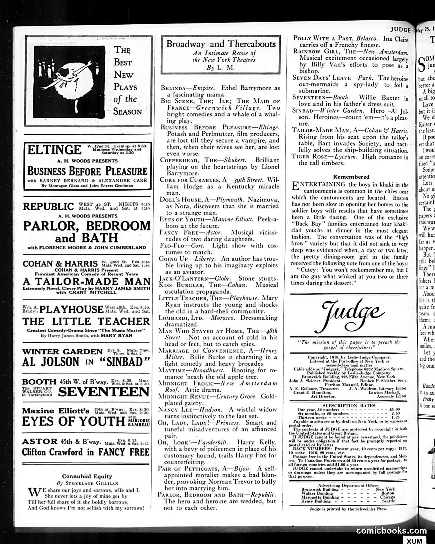 Judge — May 25, 1918 — page 28