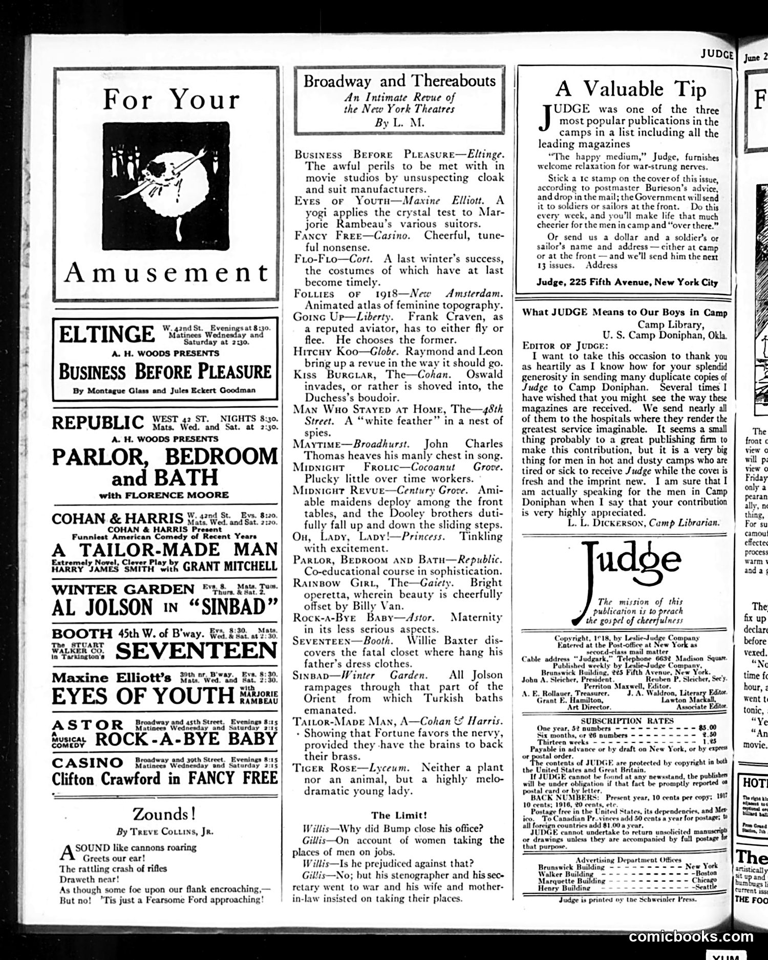 Judge — June 29, 1918 — page 28