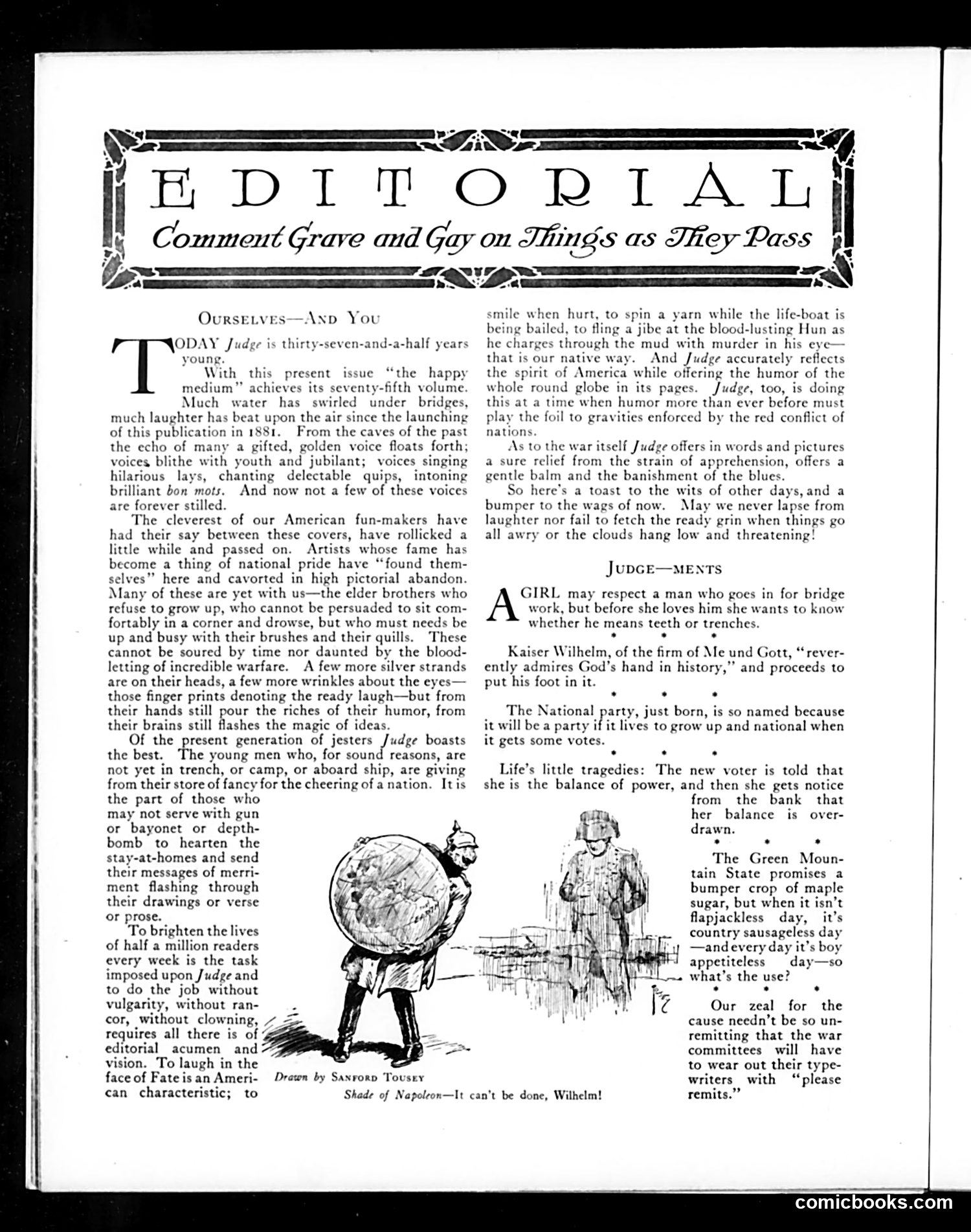 Judge — July 6, 1918 — page 16