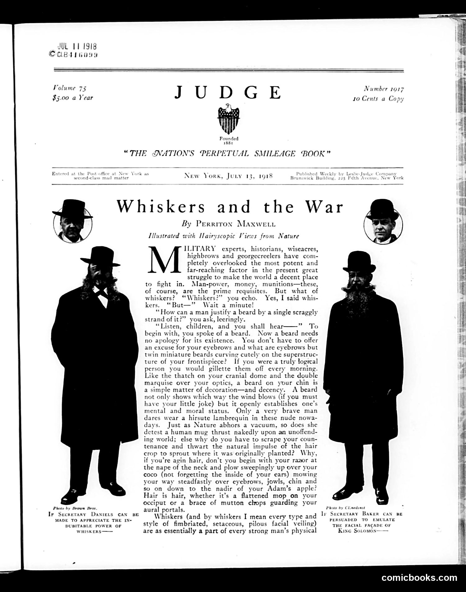Judge — July 13, 1918 — page 5