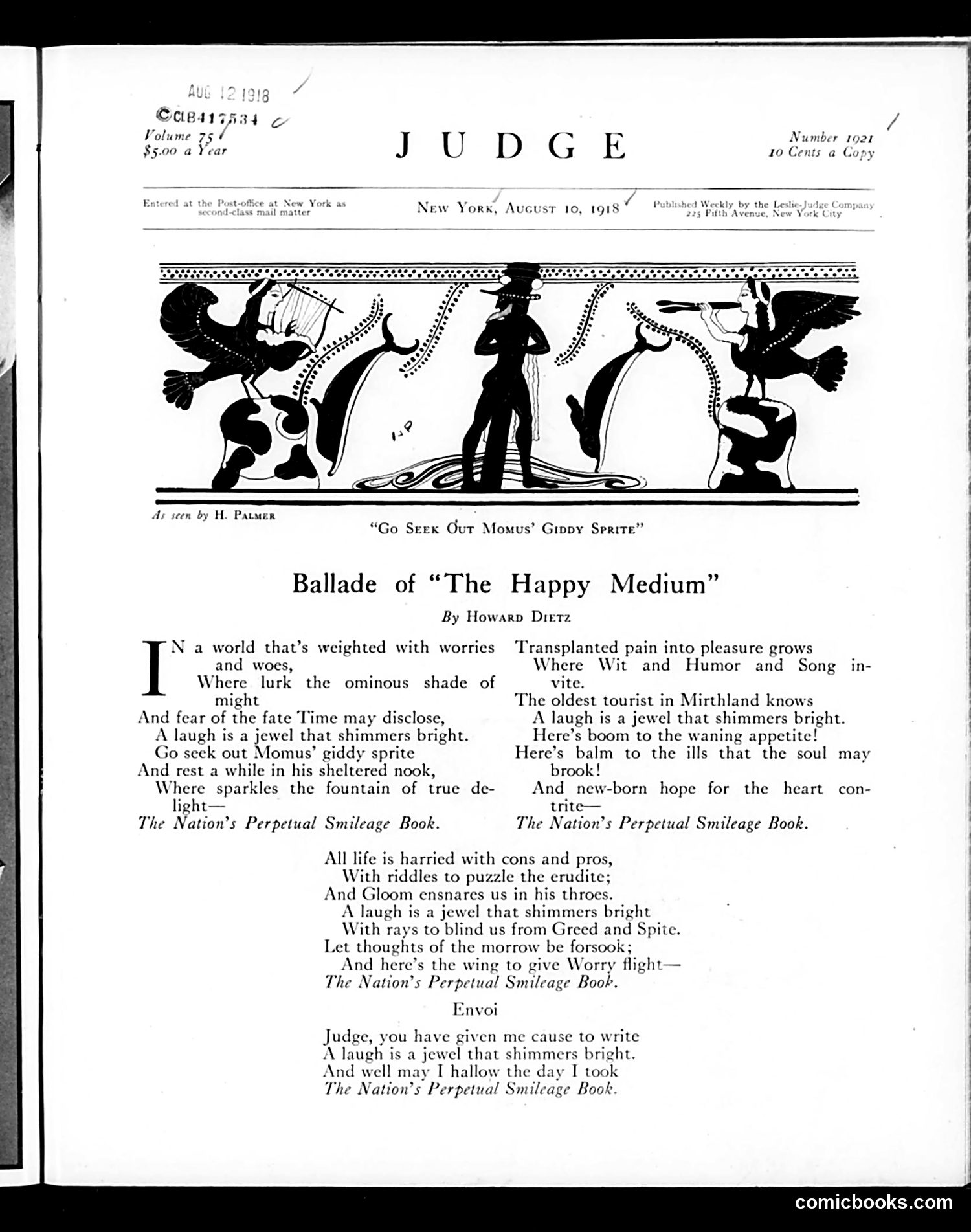 Judge — August 10, 1918 — page 3: Judge, 1918-08-10