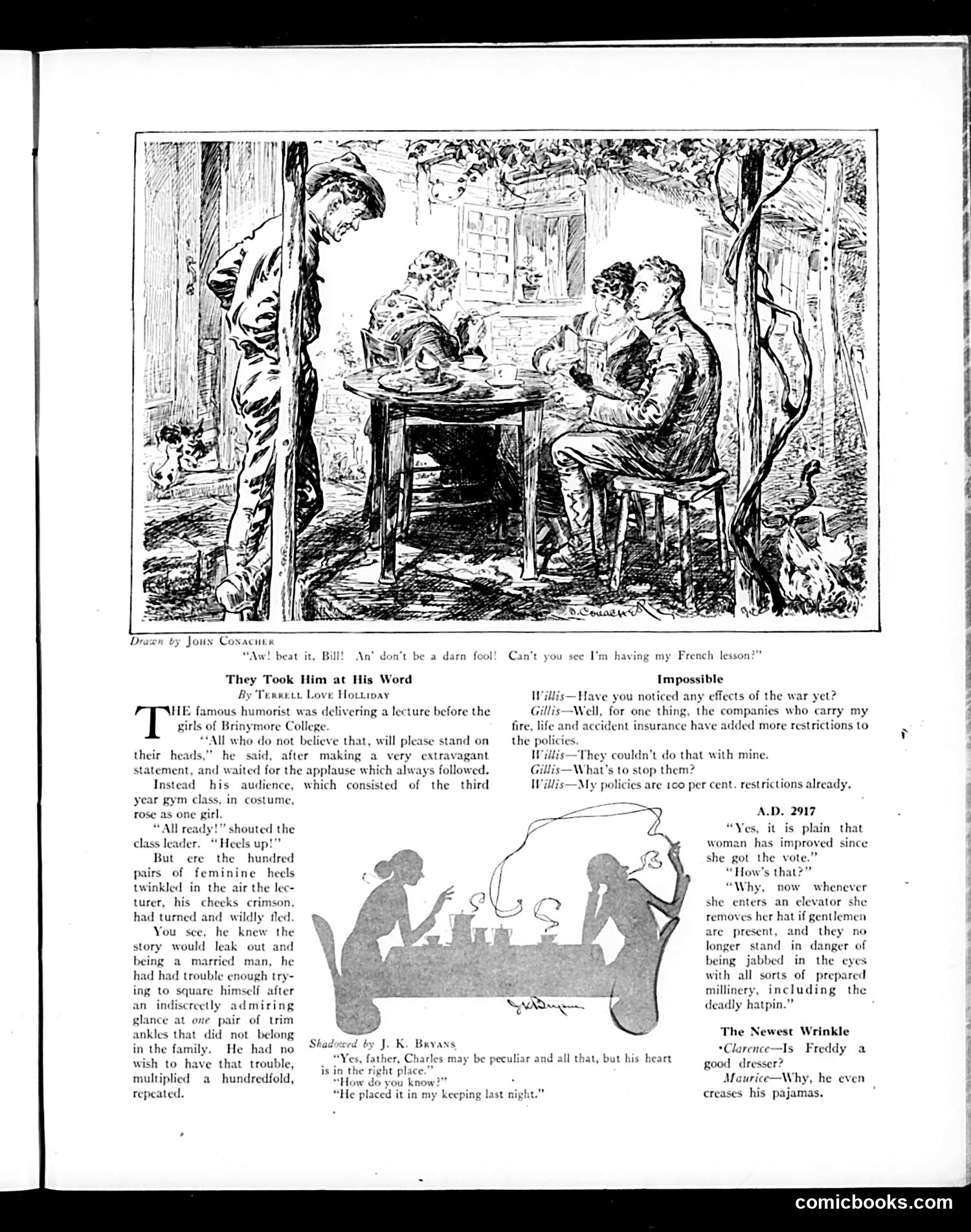 Judge — August 10, 1918 — page 7: Judge, 1918-08-10