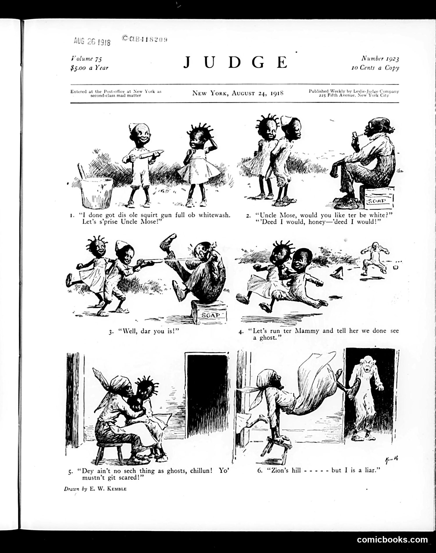Judge — August 24, 1918 — page 3: Judge, 1918-08-24