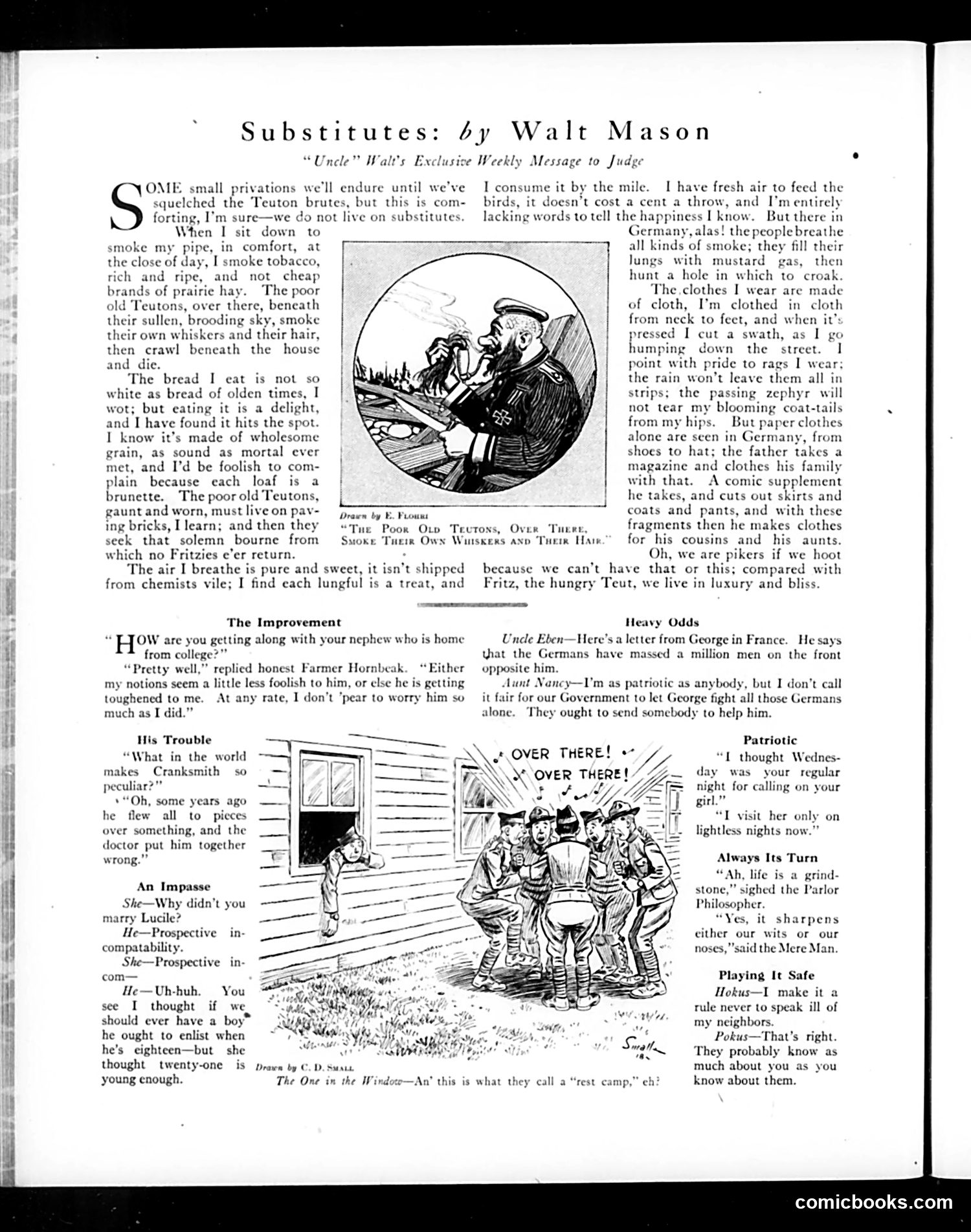 Judge — September 21, 1918 — page 14: Judge, 1918-09-21