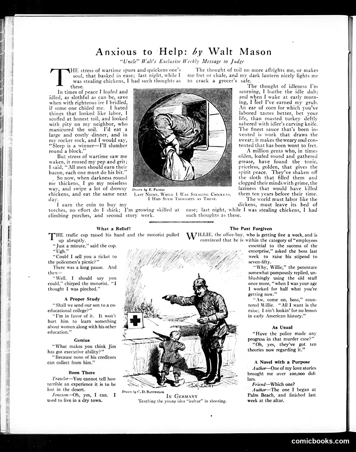Judge — October 12, 1918 — page 12: Judge, 1918-10-12