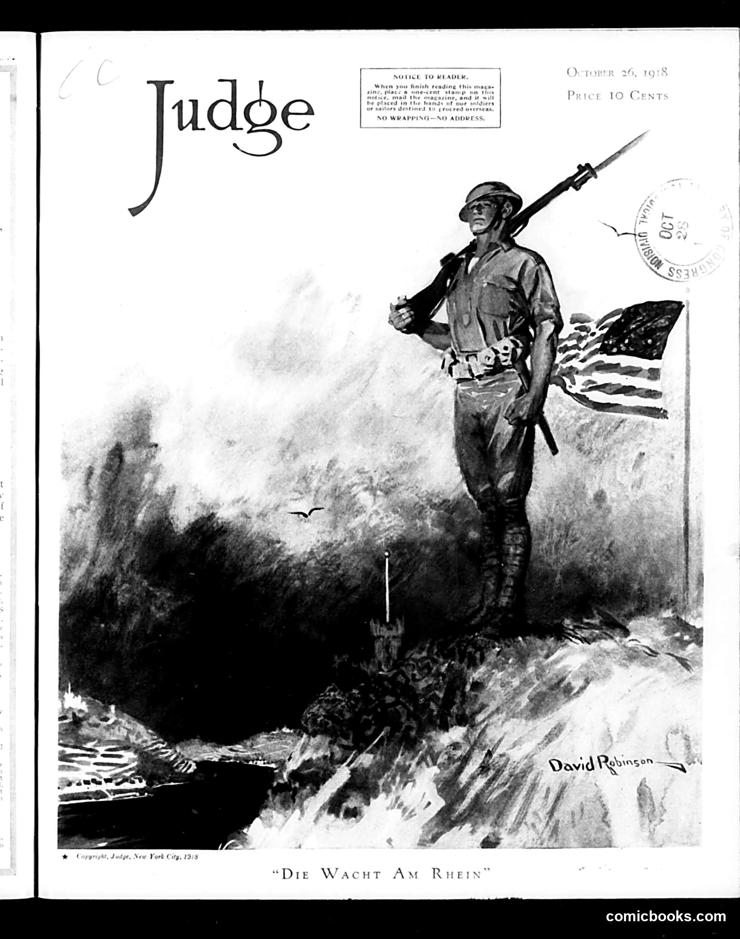 Judge — October 26, 1918 — page 1: Judge, 1918-10-26