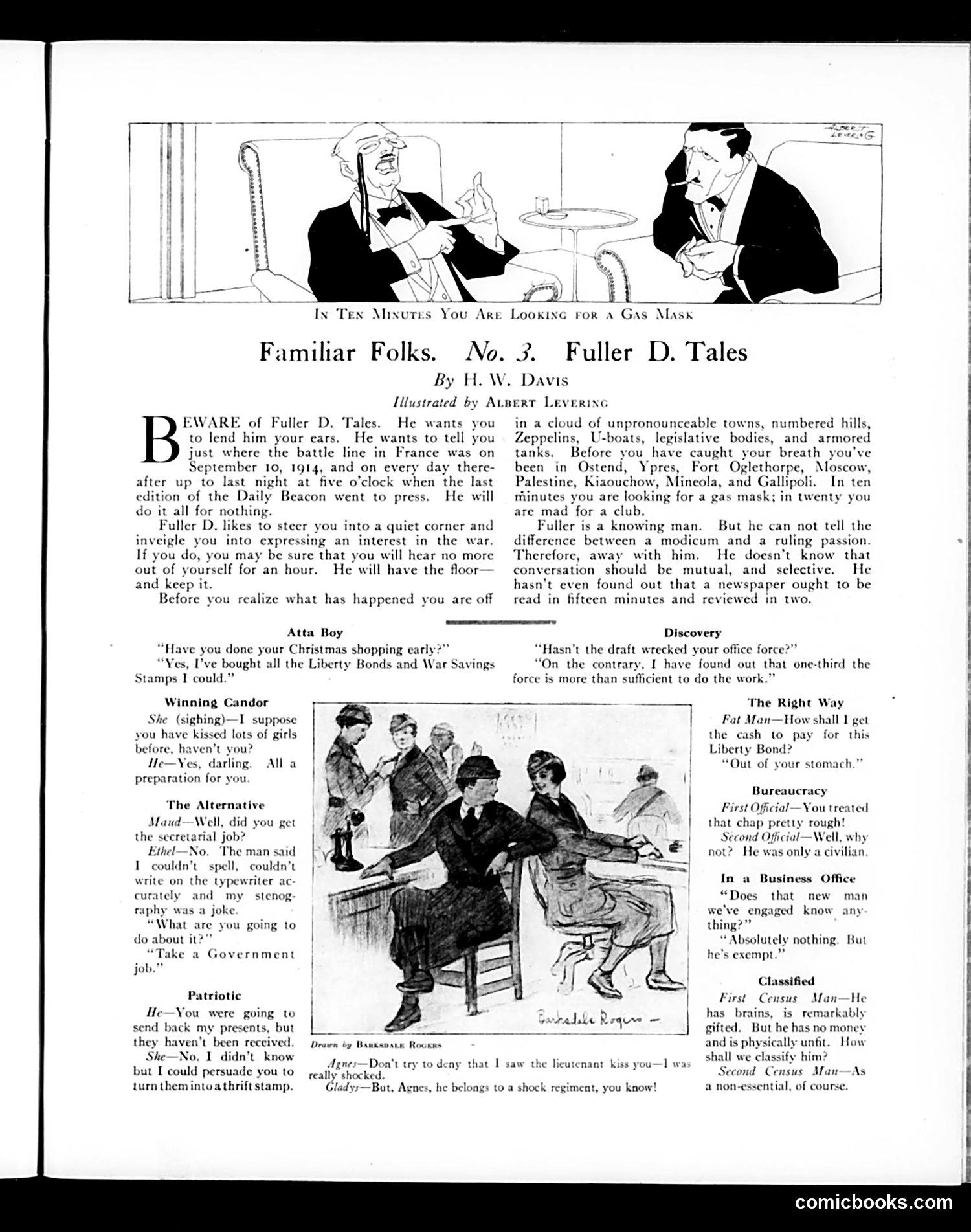 Judge — November 2, 1918 — page 11: Judge, 1918-11-02
