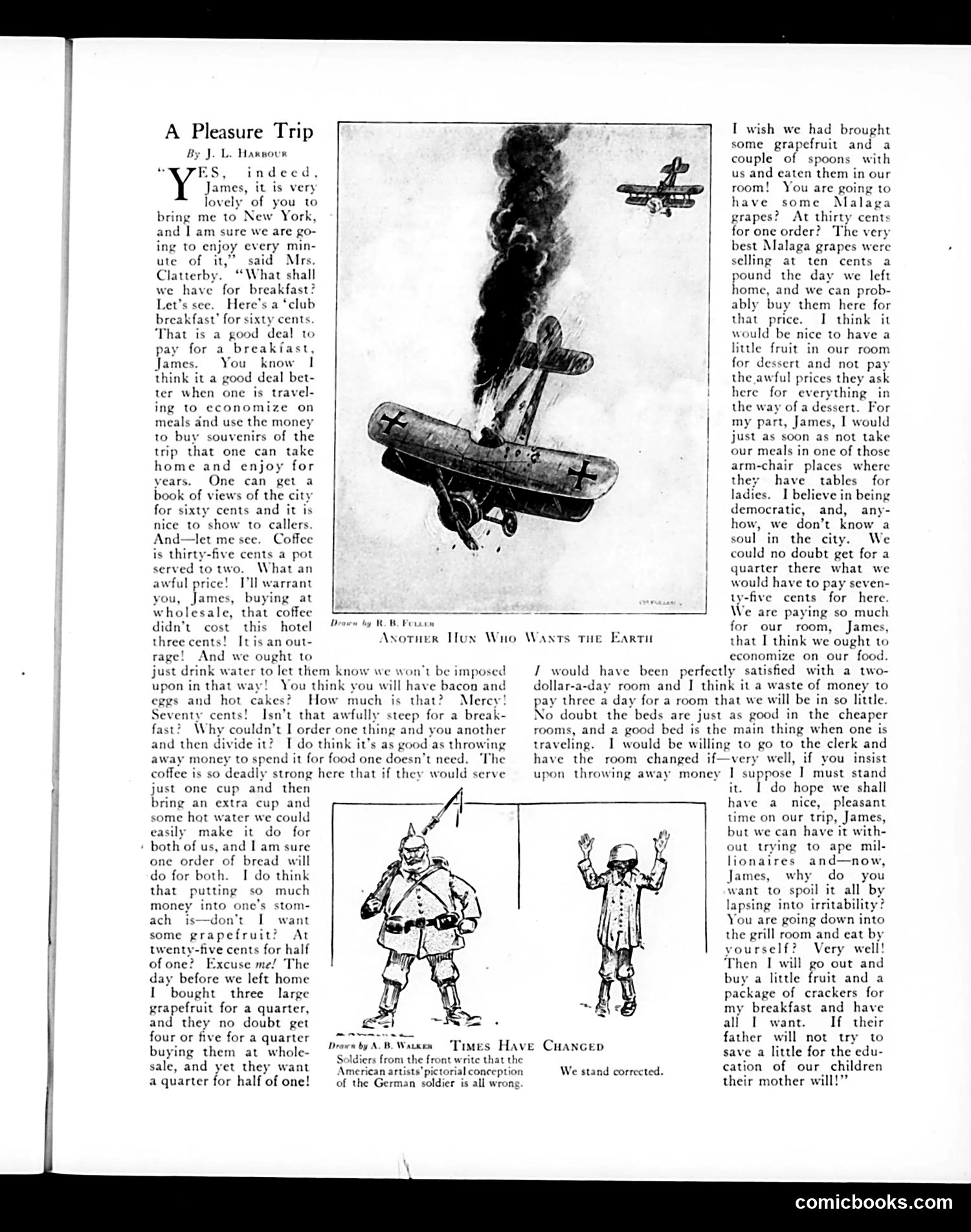 Judge — November 16, 1918 — page 11: Judge, 1918-11-16