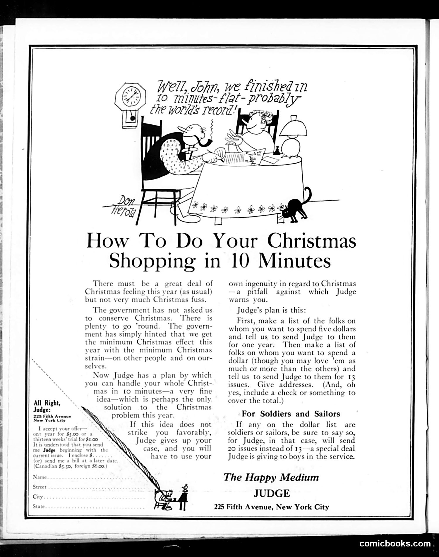 Judge — December 7, 1918 — page 2: Judge, 1918-12-07