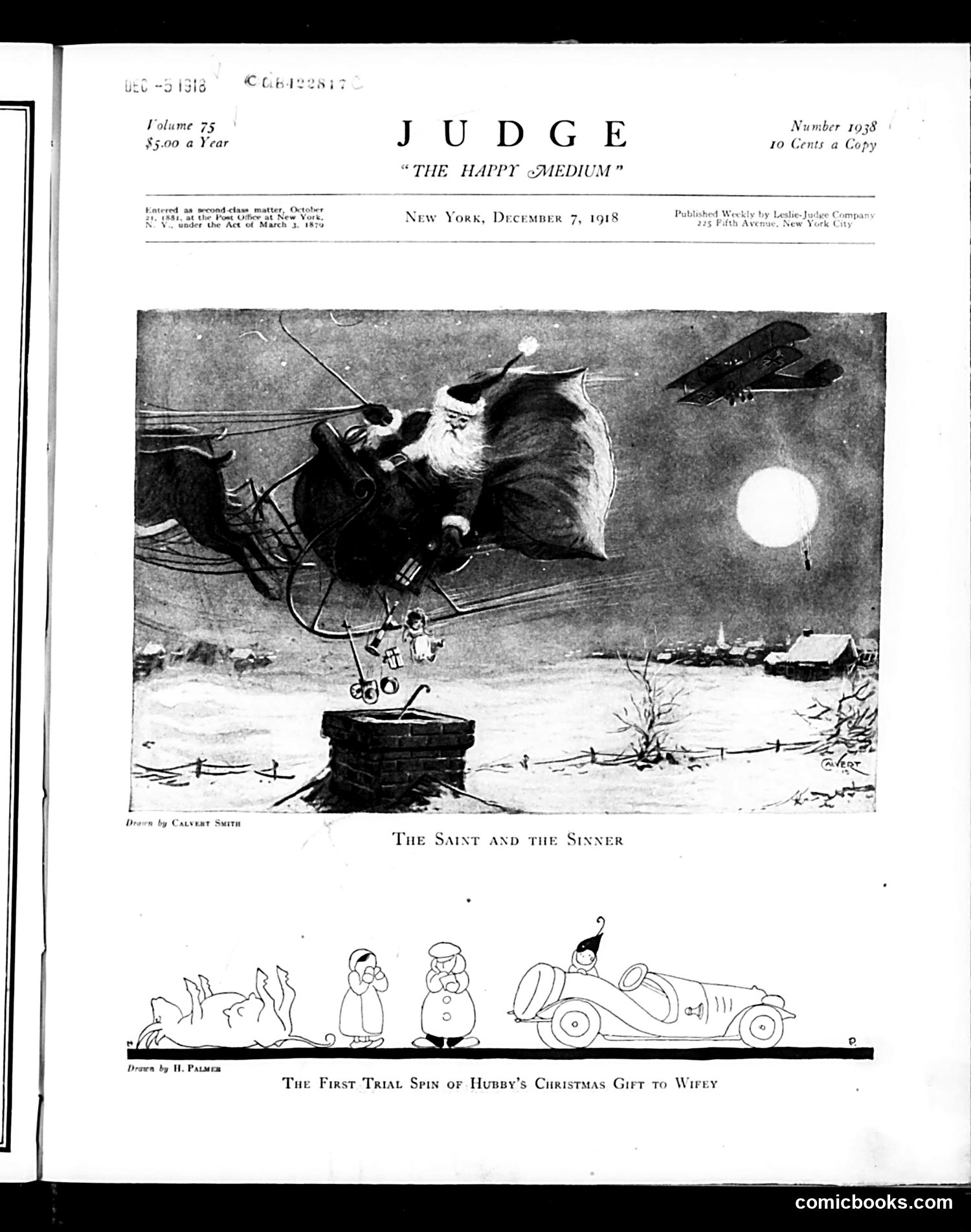Judge — December 7, 1918 — page 3: Judge, 1918-12-07