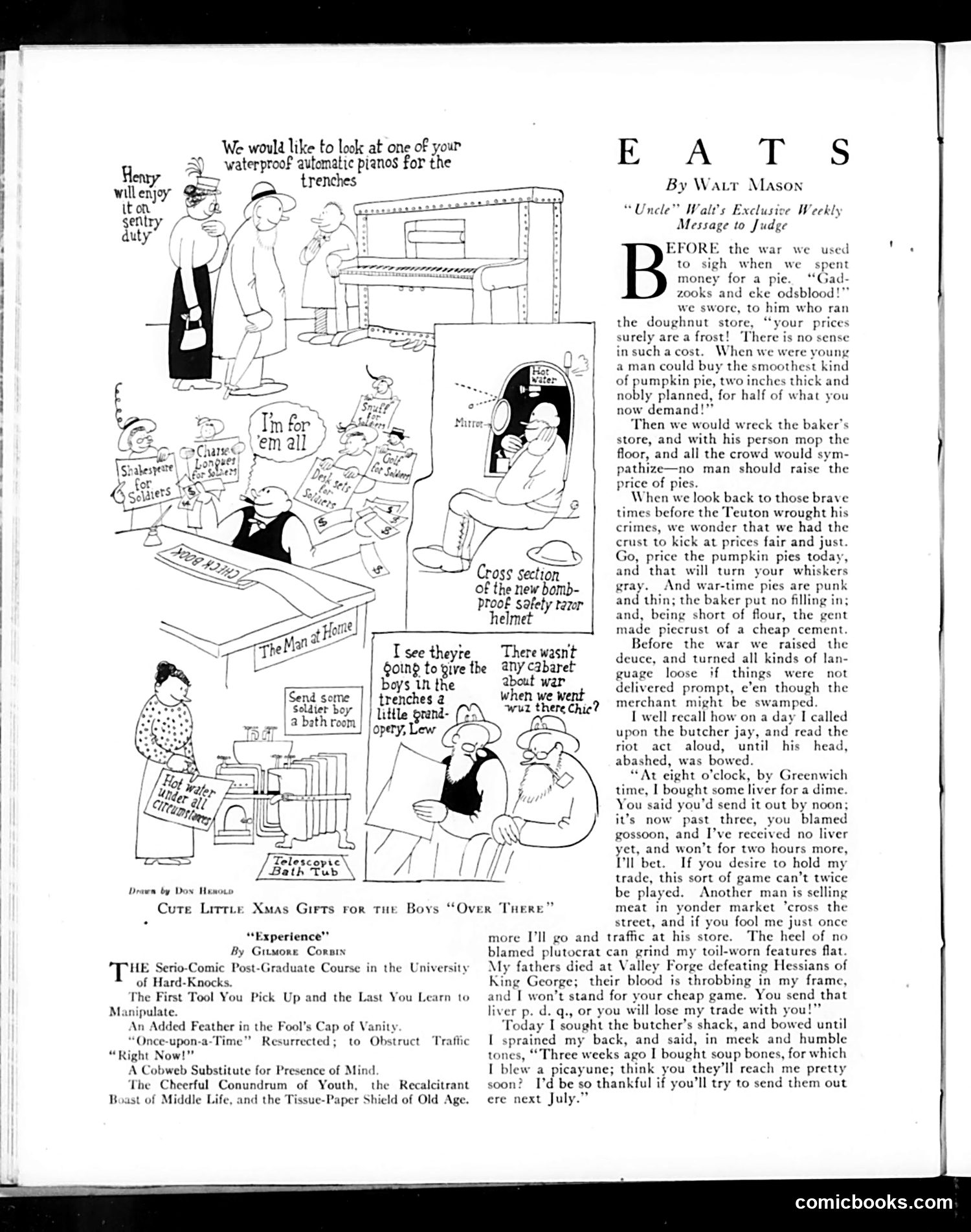 Judge — December 7, 1918 — page 8: Judge, 1918-12-07