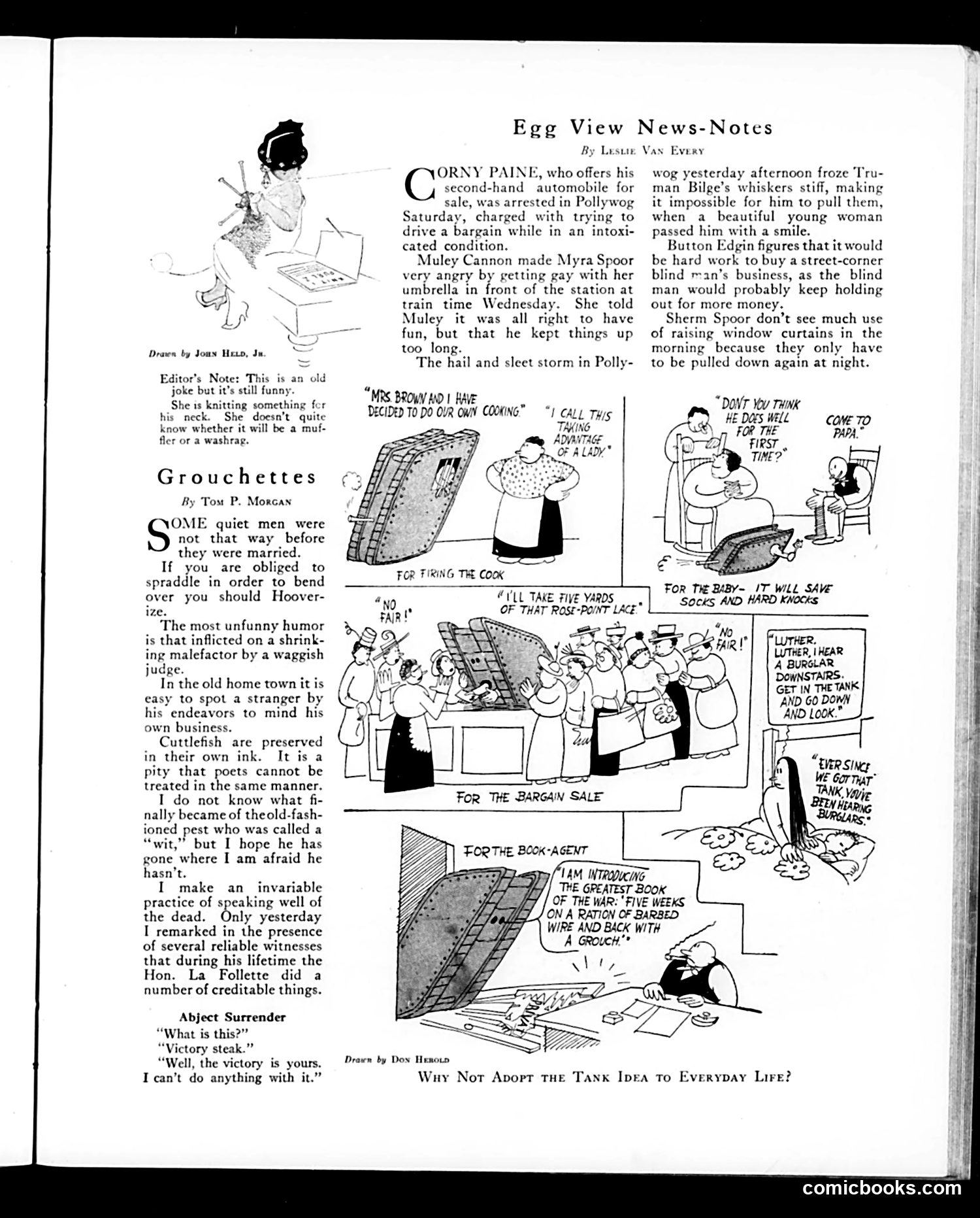 Judge — January 11, 1919 — page 7: Judge, 1919-01-11