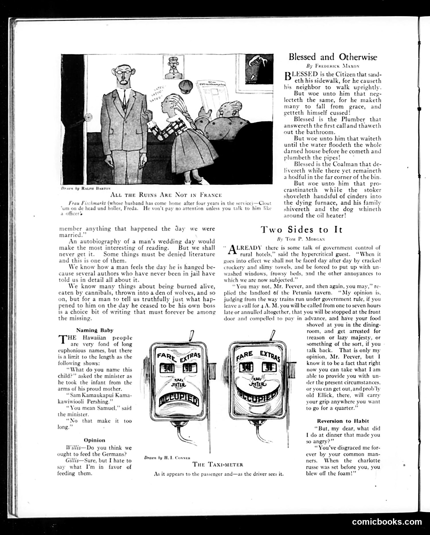 Judge — January 18, 1919 — page 6: Judge, 1919-01-18