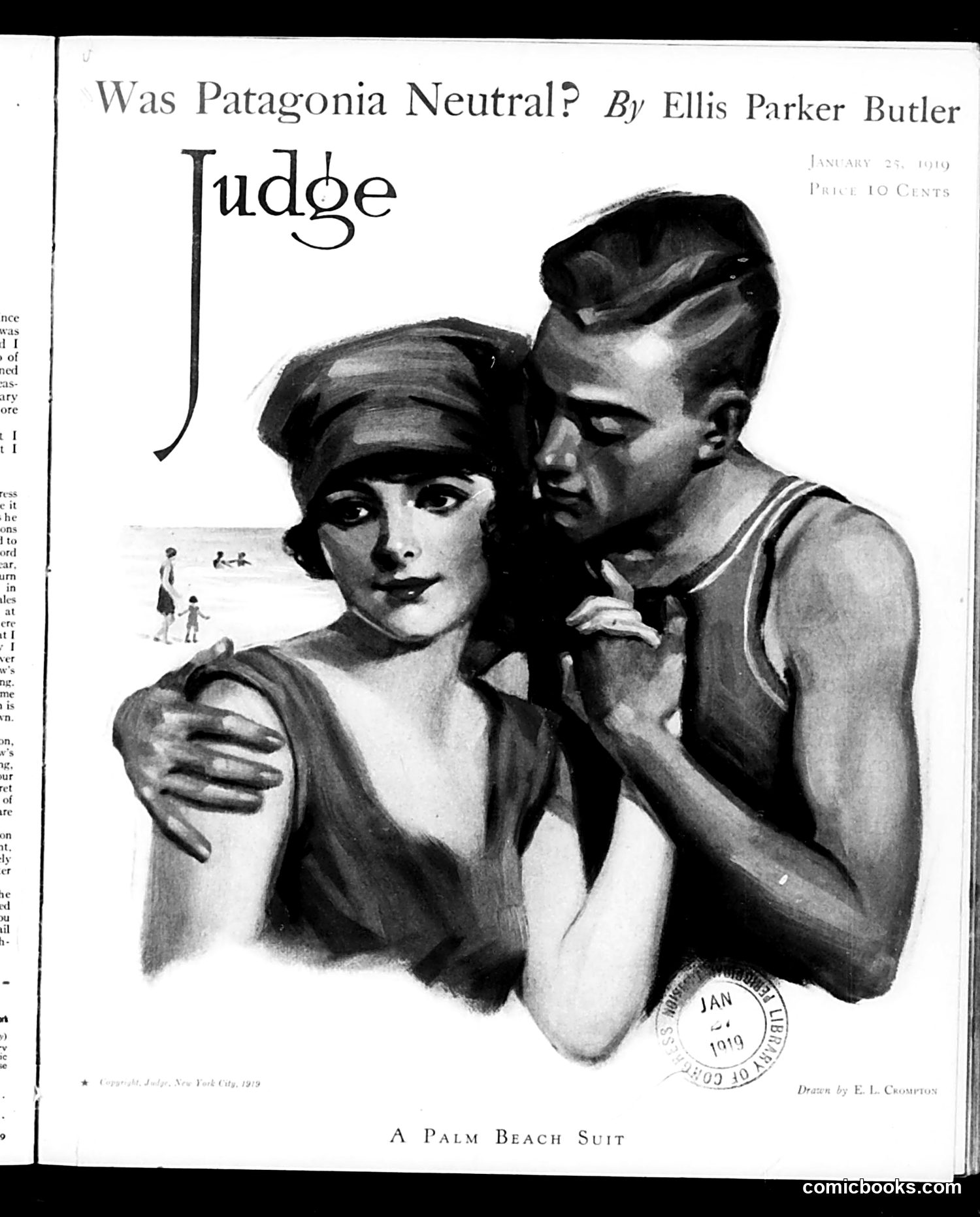 Judge — January 25, 1919 — page 1: Judge, 1919-01-25