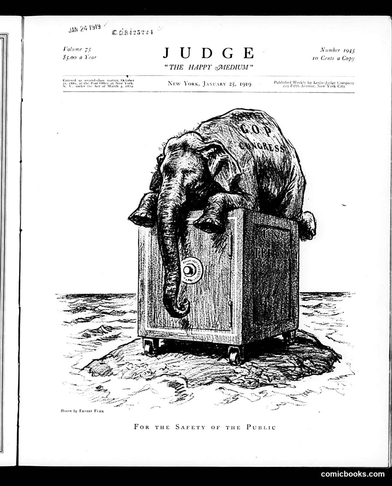 Judge — January 25, 1919 — page 3: Judge, 1919-01-25