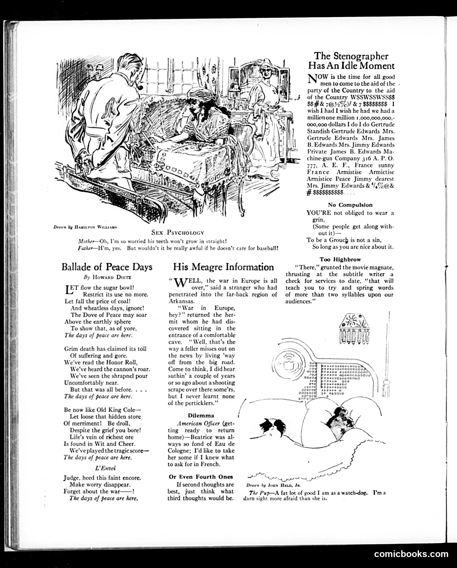 Judge — January 25, 1919 — page 8: Judge, 1919-01-25
