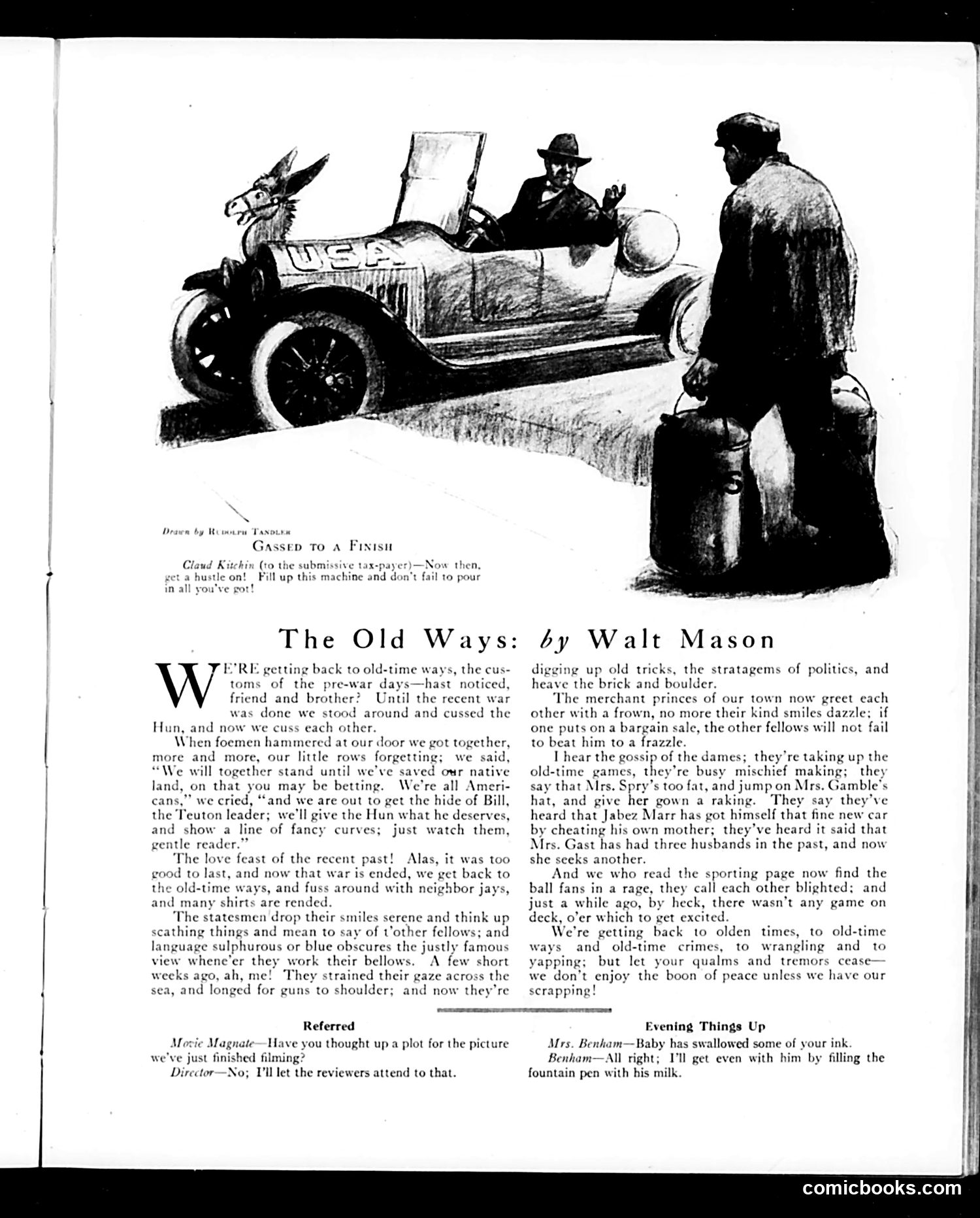 Judge — January 25, 1919 — page 11: Judge, 1919-01-25