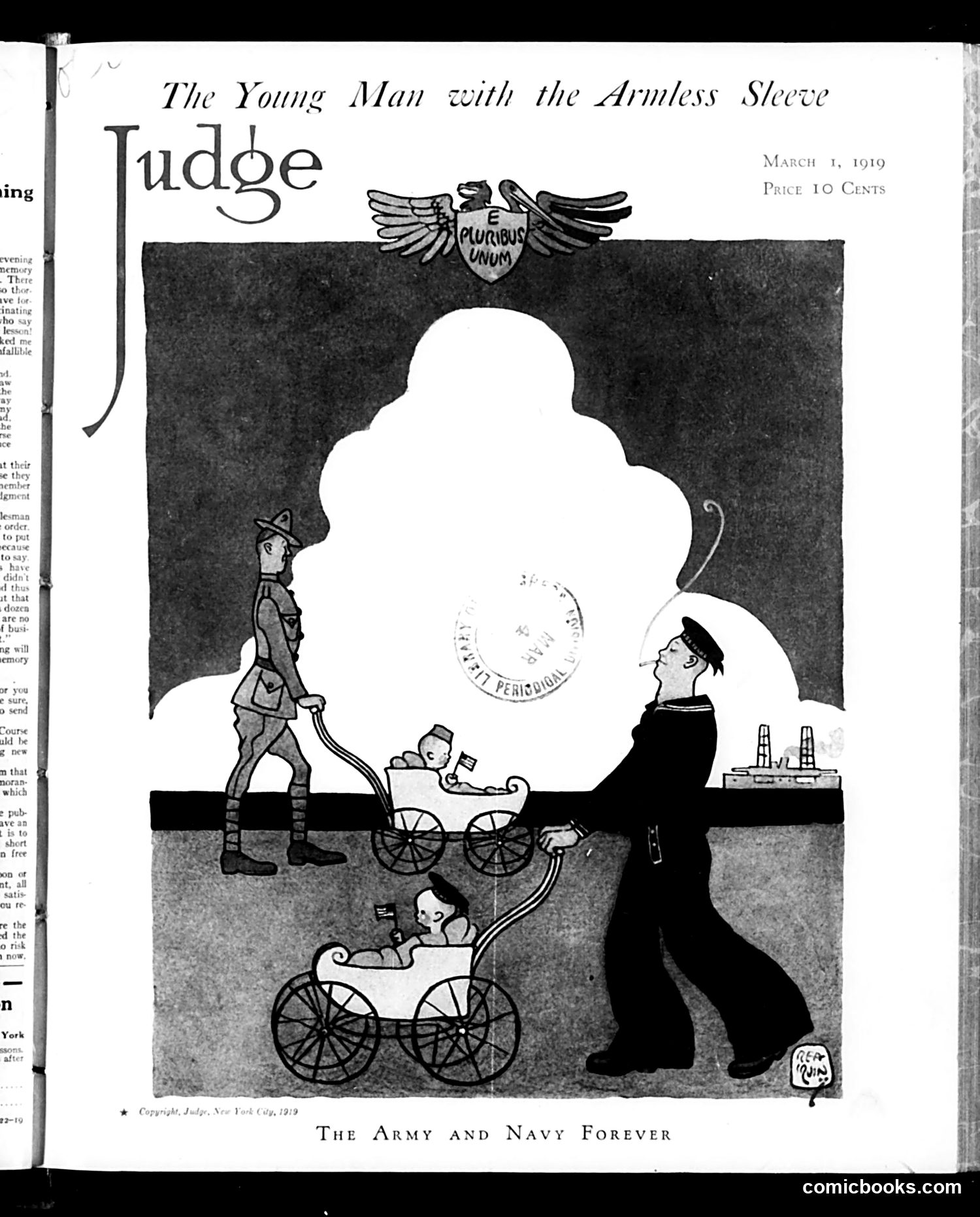 Judge — March 1, 1919 — page 1: Judge, 1919-03-01