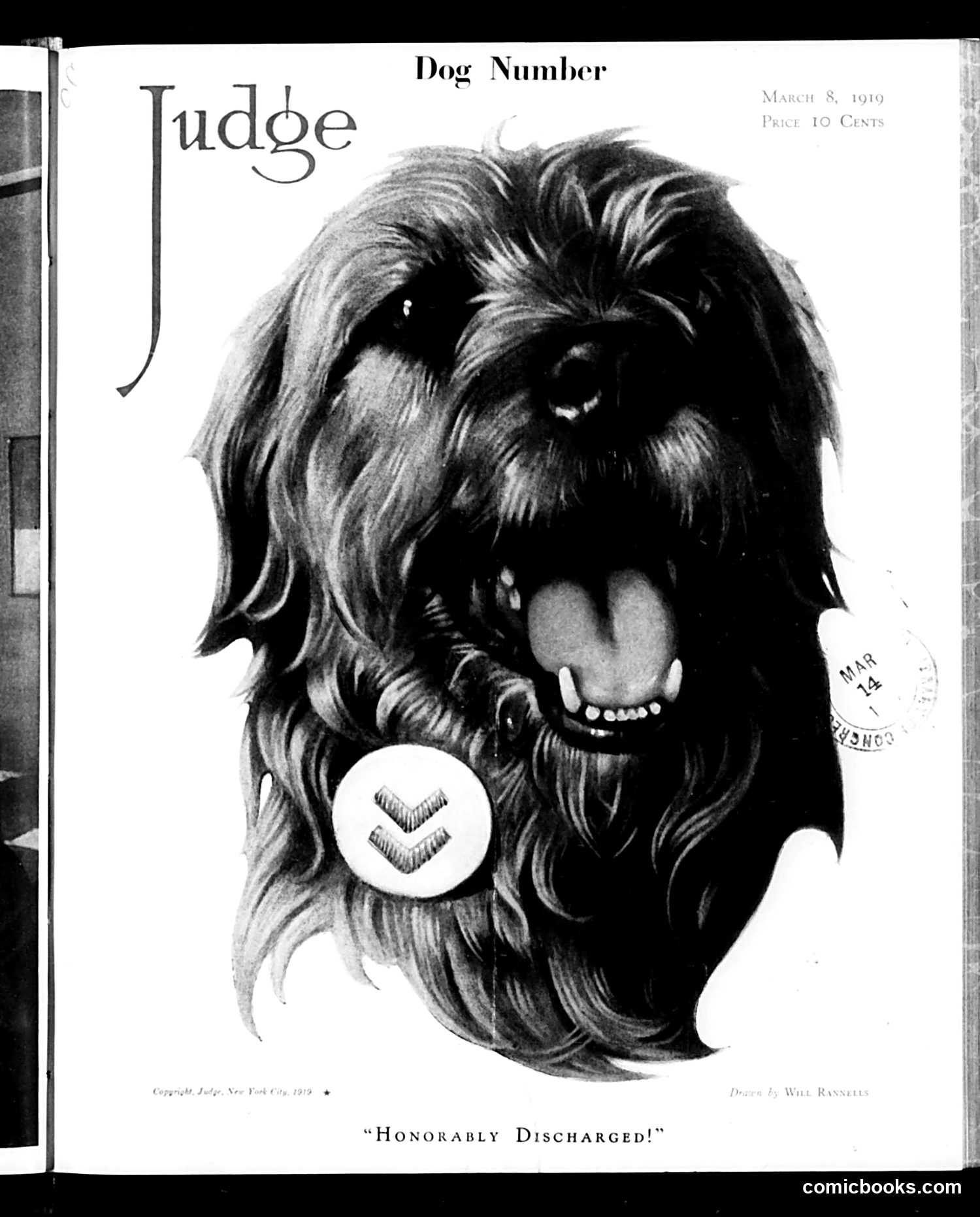 Judge — March 8, 1919 — page 1: Judge, 1919-03-08