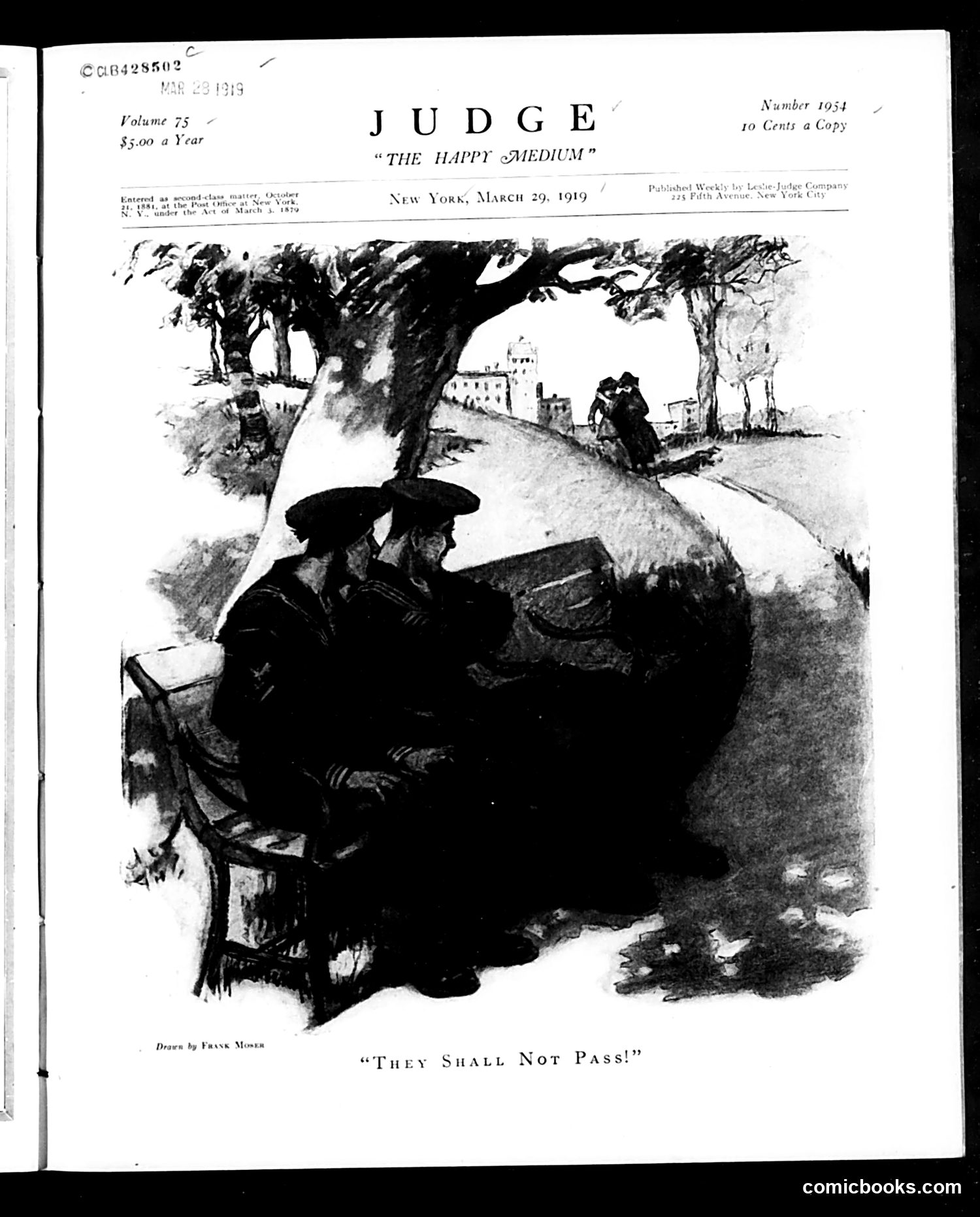 Judge — March 29, 1919 — page 3: Judge, 1919-03-29