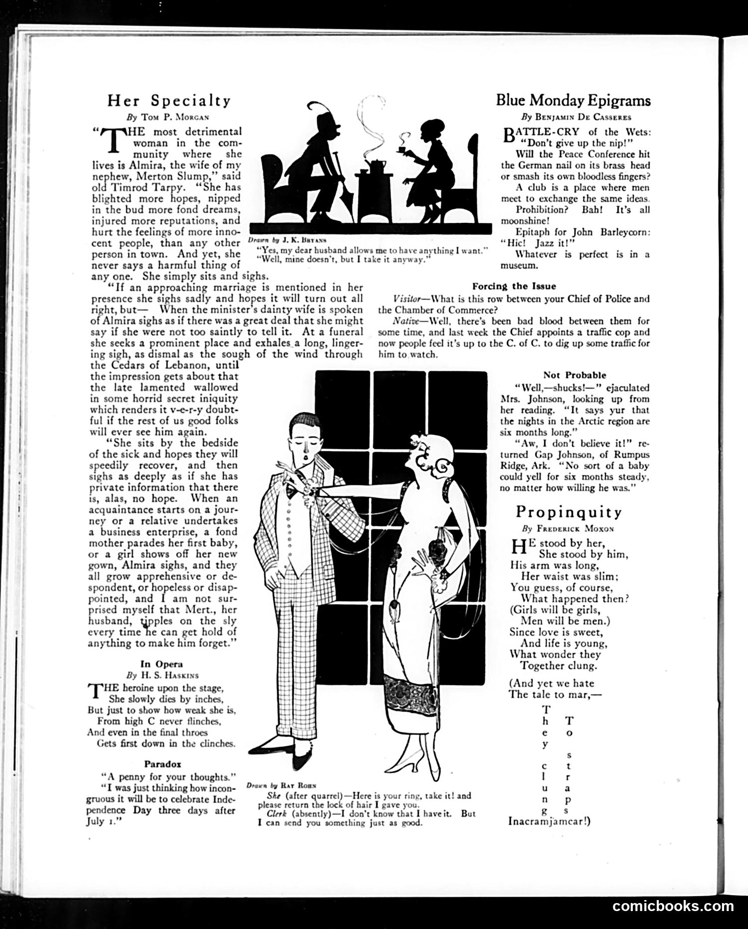 Judge — March 29, 1919 — page 10: Judge, 1919-03-29